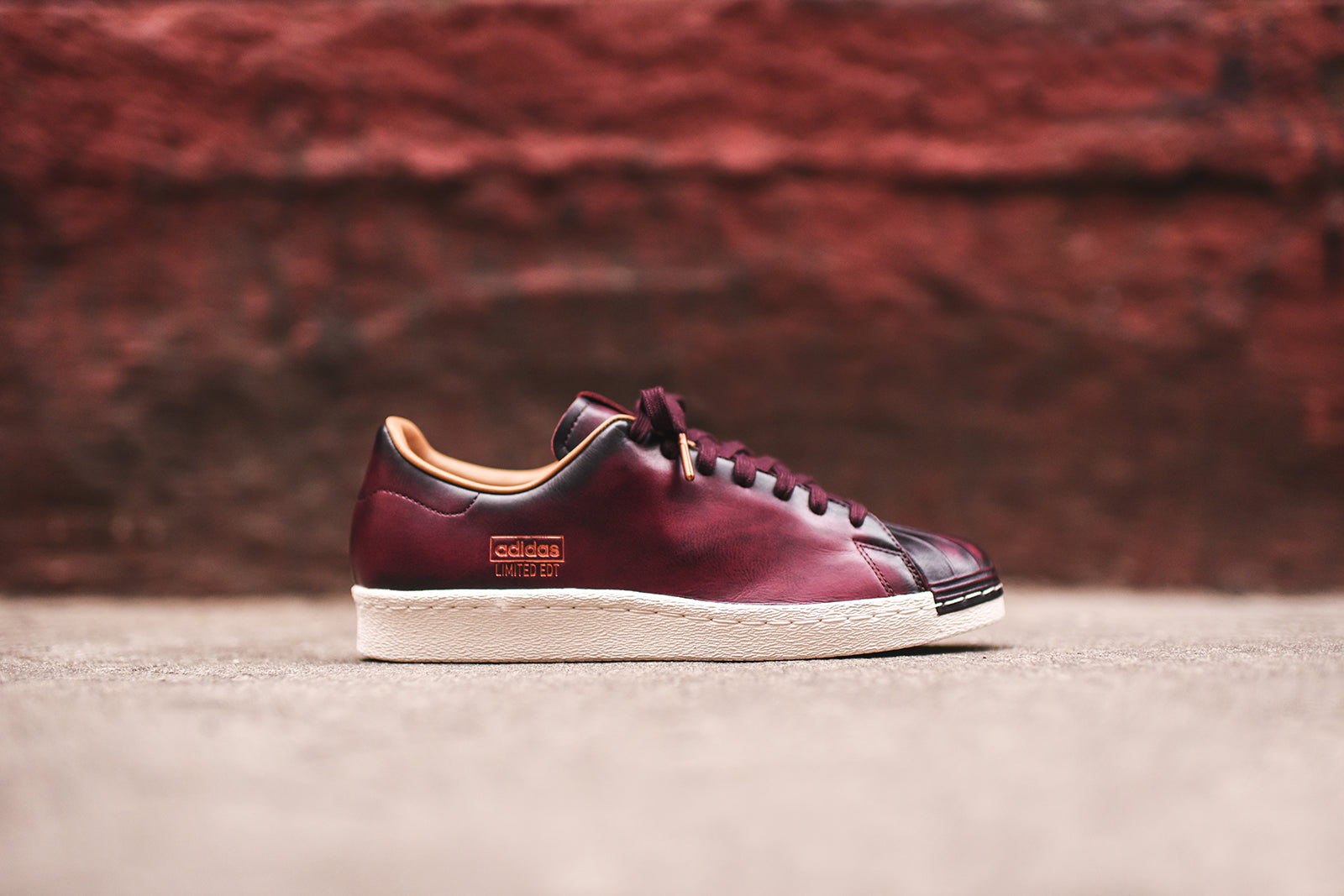 adidas Consortium x Limited Edition Superstar - Burgundy