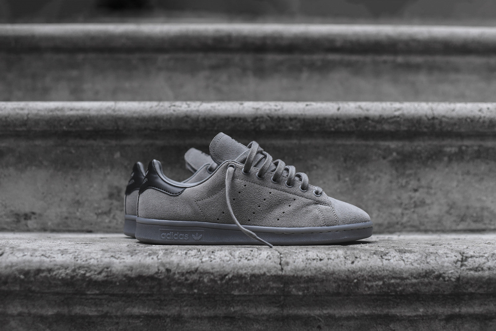 adidas Originals Stan Smith - Solid Grey / Black