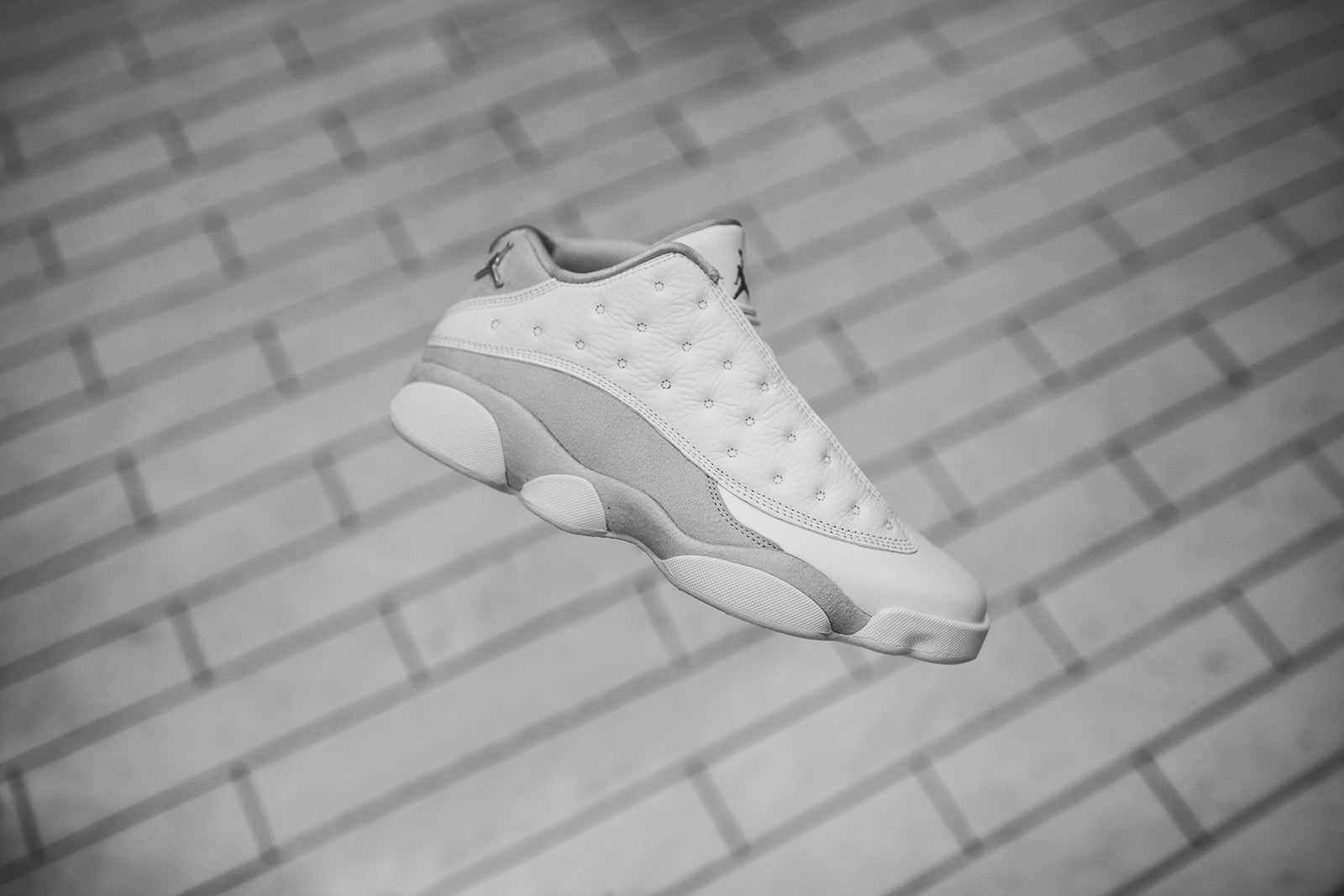 Nike Air Jordan 13 Retro Low - White / Metallic Silver