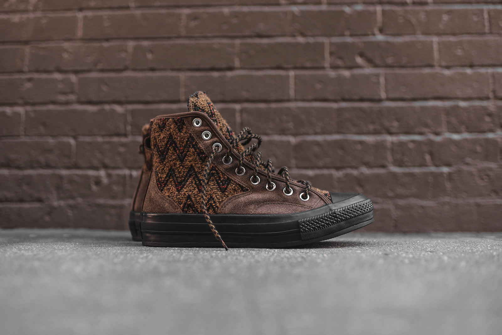Converse x Missoni Chuck Taylor All-Star High 1970 Hiker - Olive / Brown