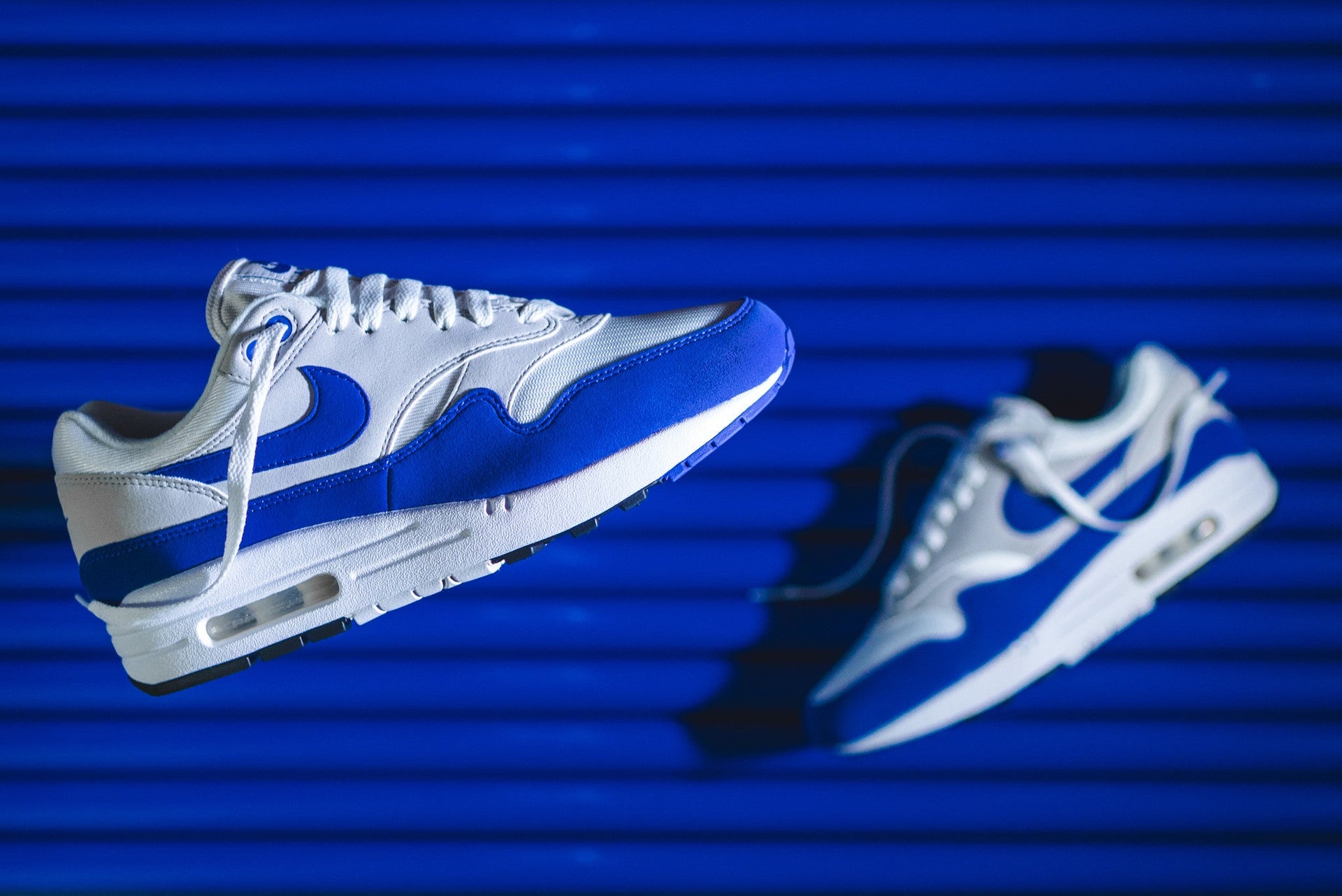 Nike Air Max 1 OG Anniversary - White / Game Royal
