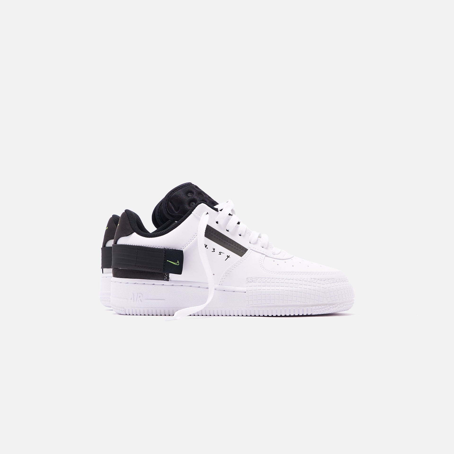 Nike N.354 AF1-Type - White / Volt / Black / White
