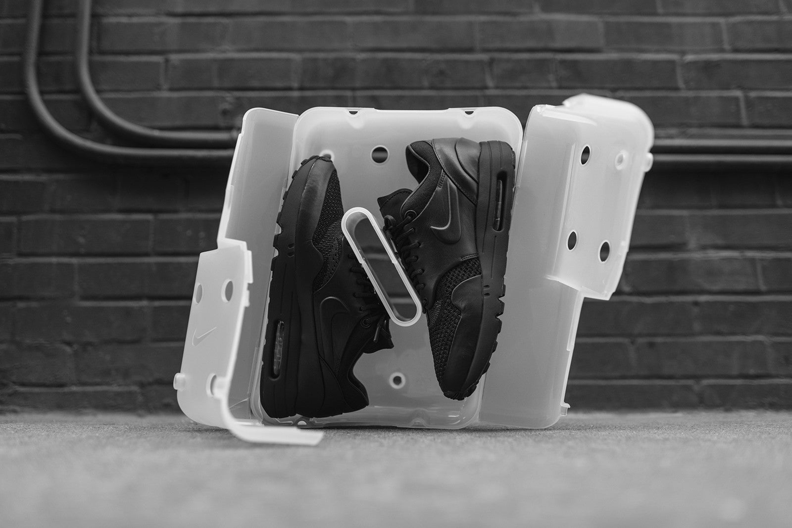 NikeLab x Arthur Huang Air Max 1 Flyknit Royal - Black / Silver