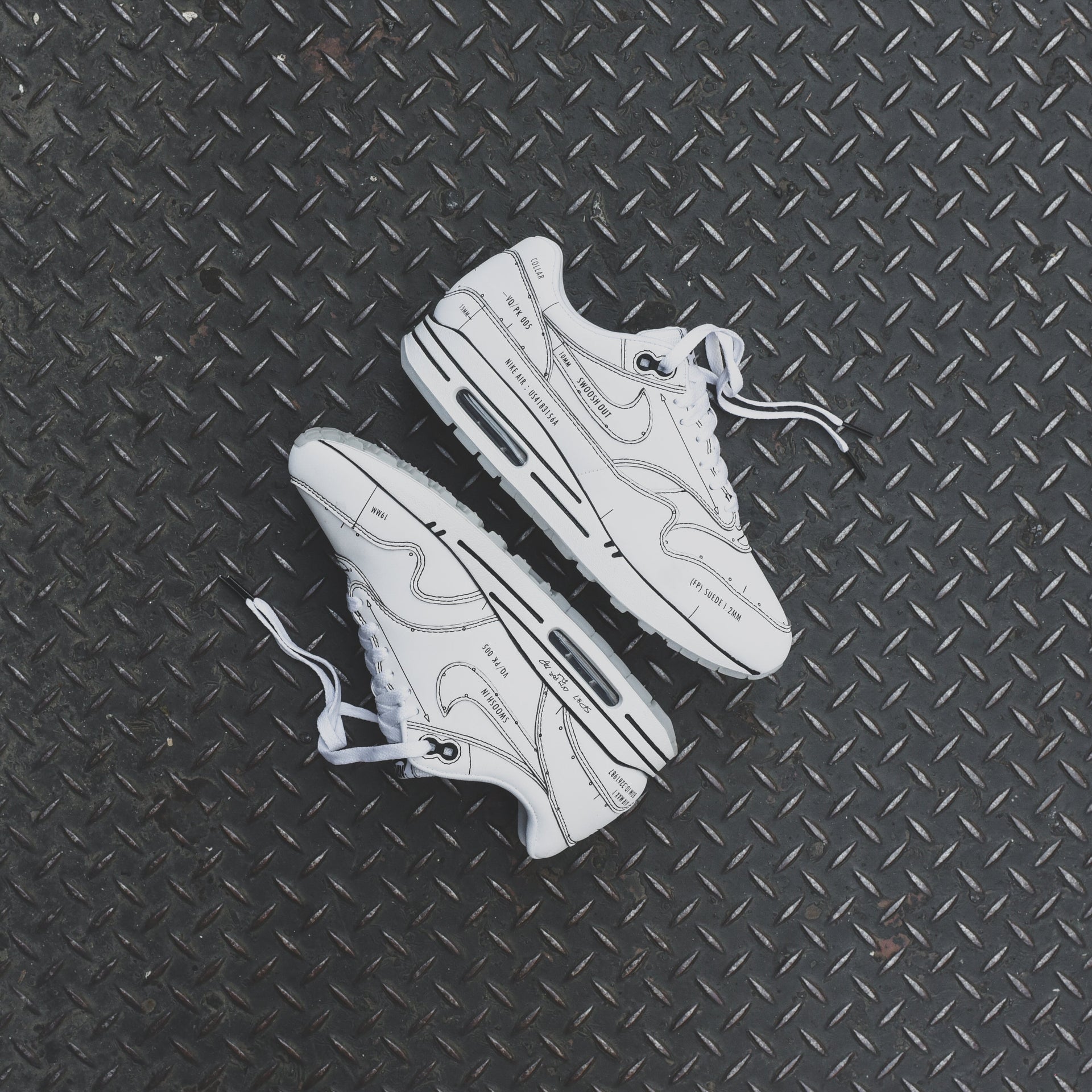 Nike Air Max 1 Sketch to Shelf - White / Black