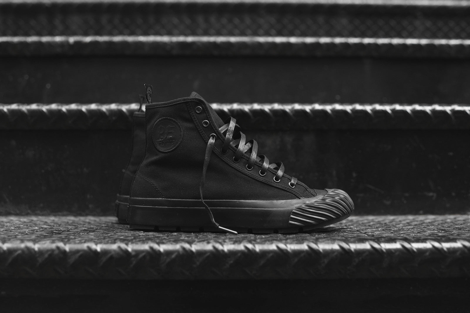 PF Flyers Todd Snyder Grounder Hi - Triple Black