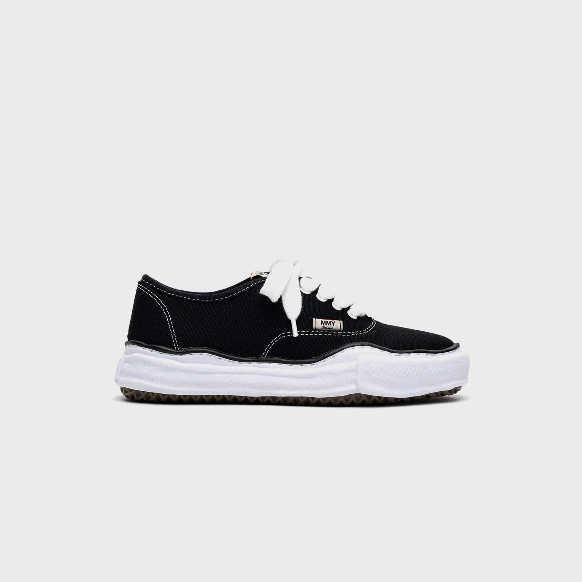 Mihara Yasuhiro Baker Canvas Low Top Sneaker - Black
