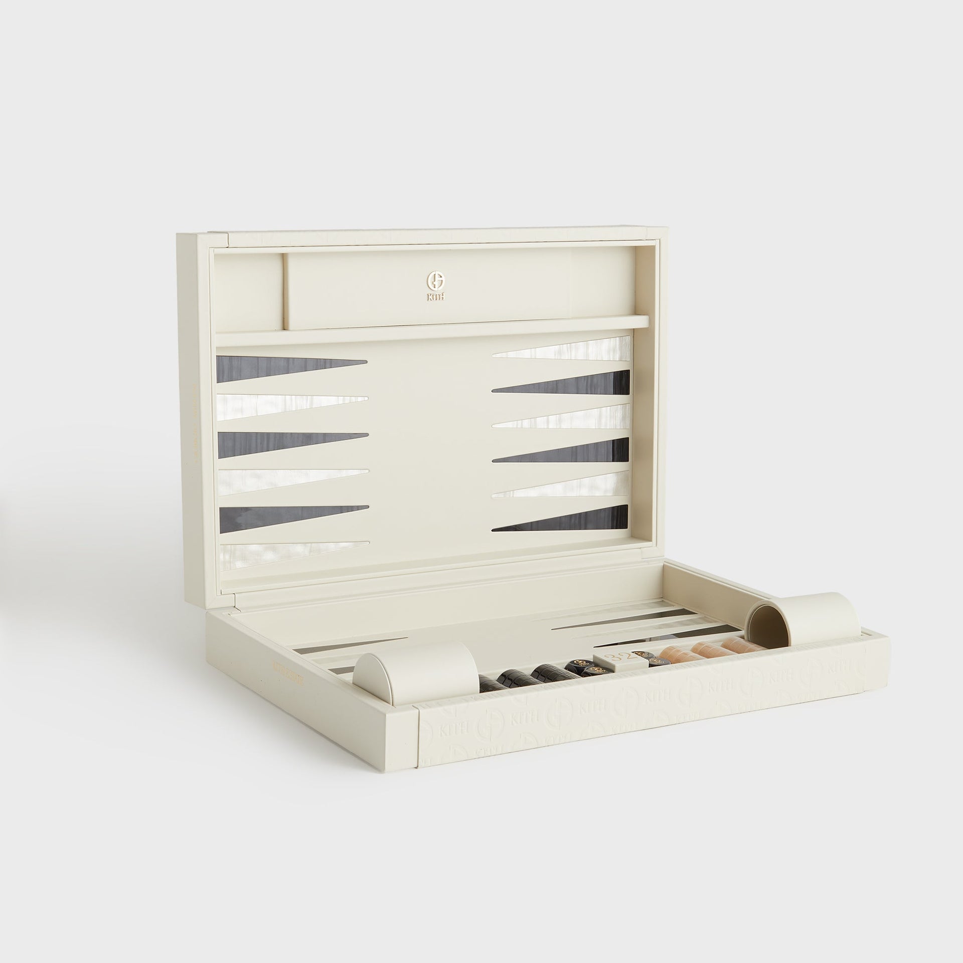 Giorgio Armani & Kith Backgammon Set - Tofu