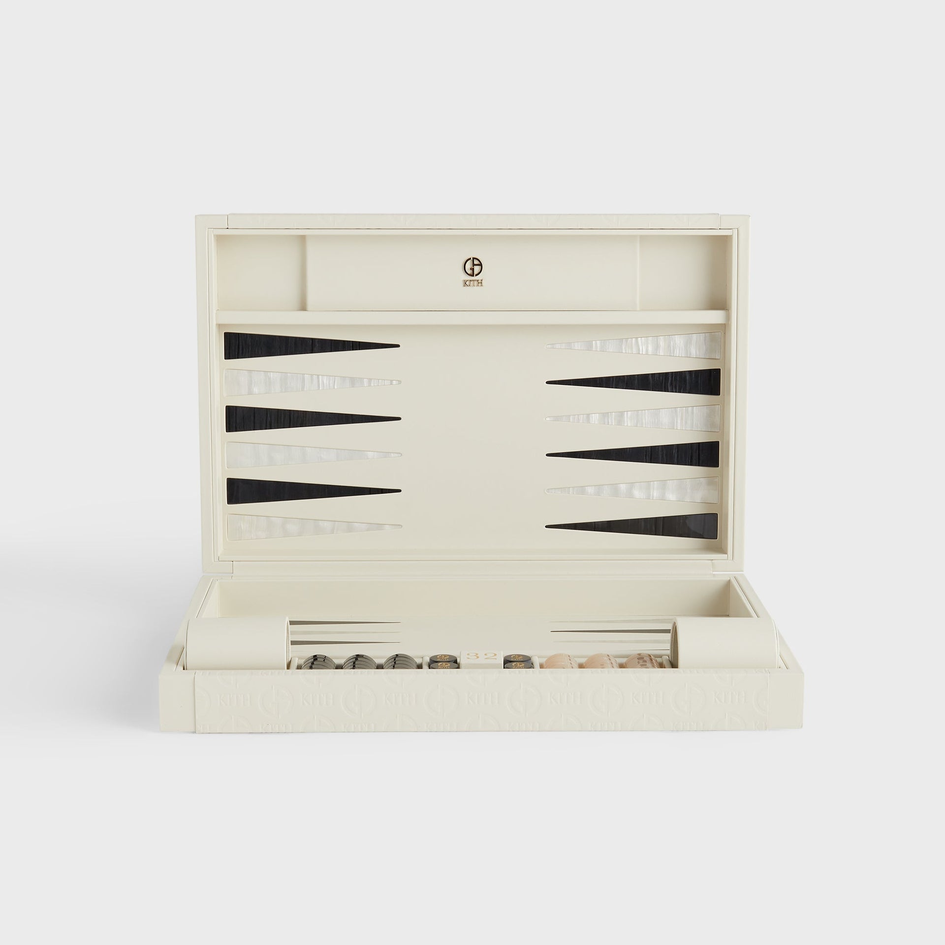 Giorgio Armani & Kith Backgammon Set - Tofu