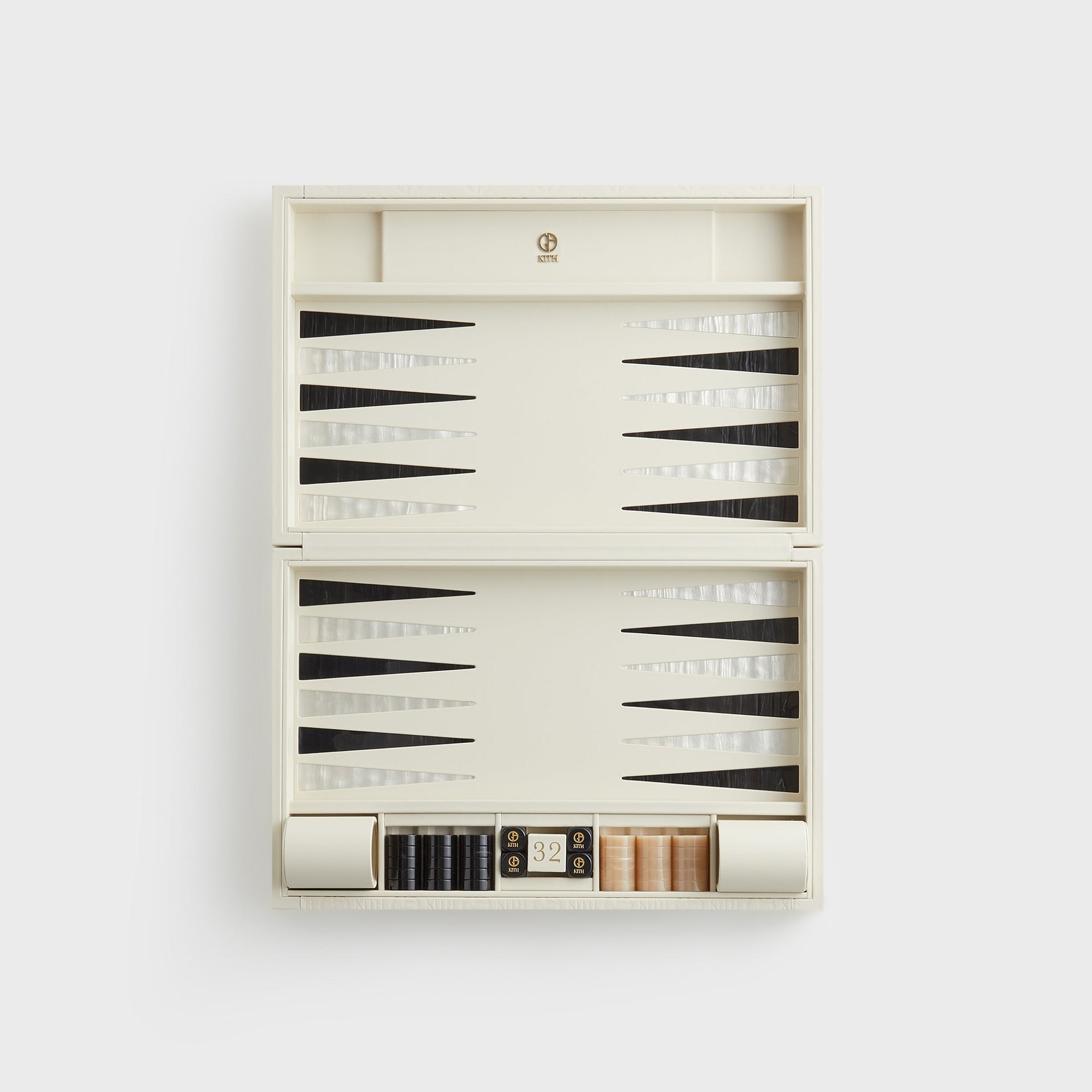 Giorgio Armani & Kith Backgammon Set - Tofu