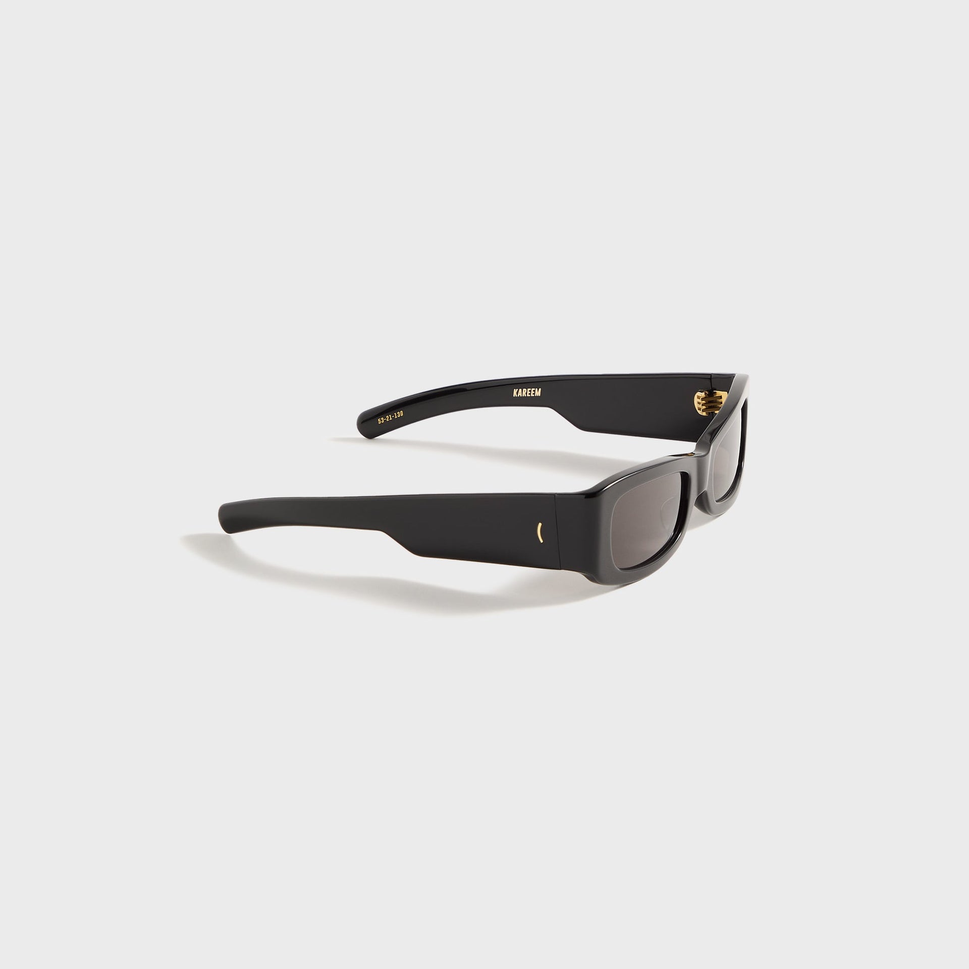 Flatlist Kareem in Solid Black / Solid Black Lens