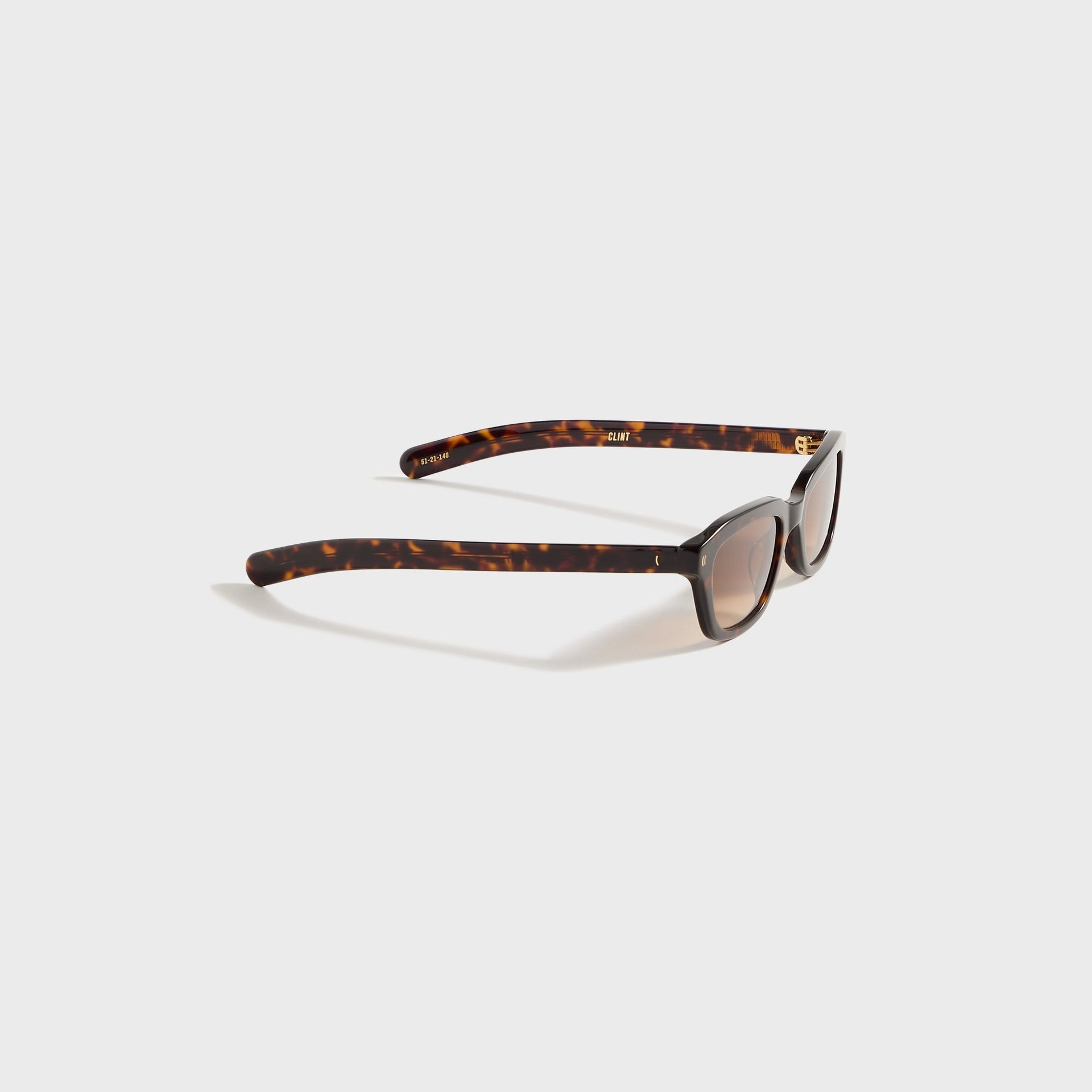 Flatlist Clint in Dark Tortoise / Brown Gradient Lens