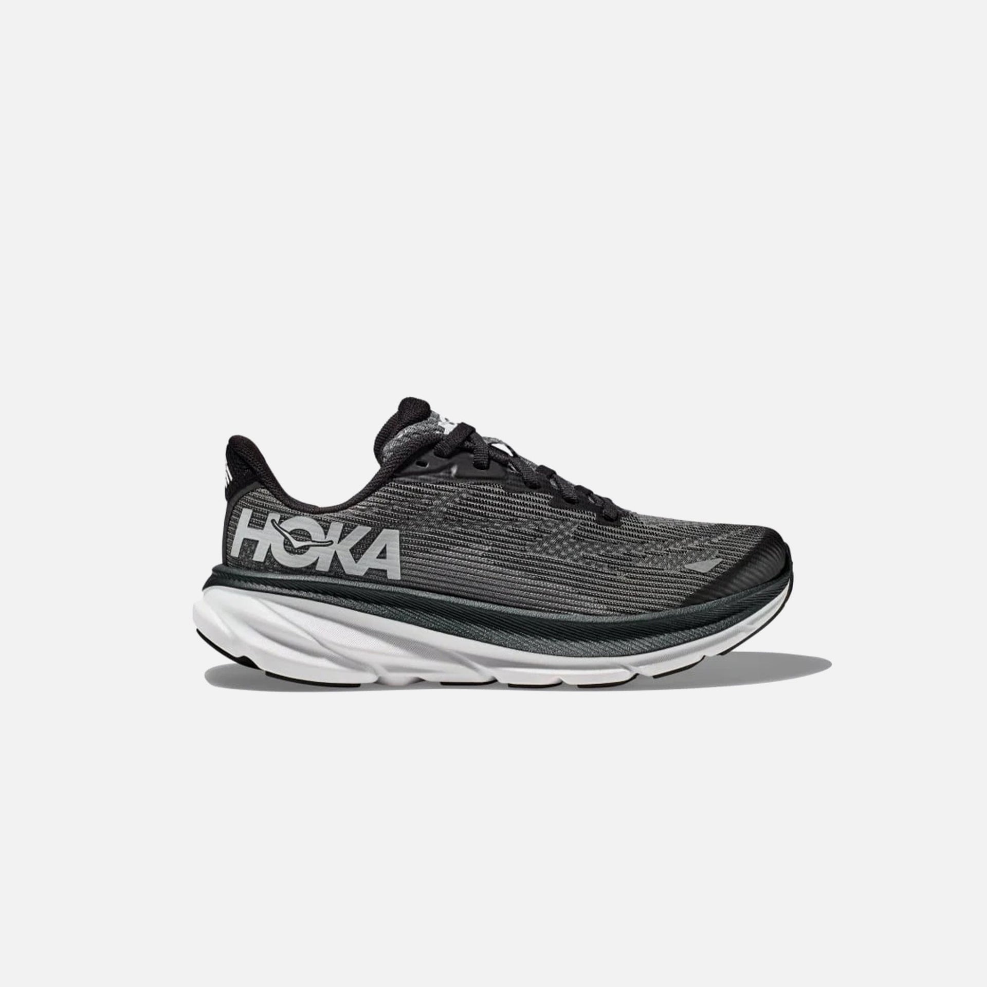 HOKA GS Clifton 9 - Noir / Blanc