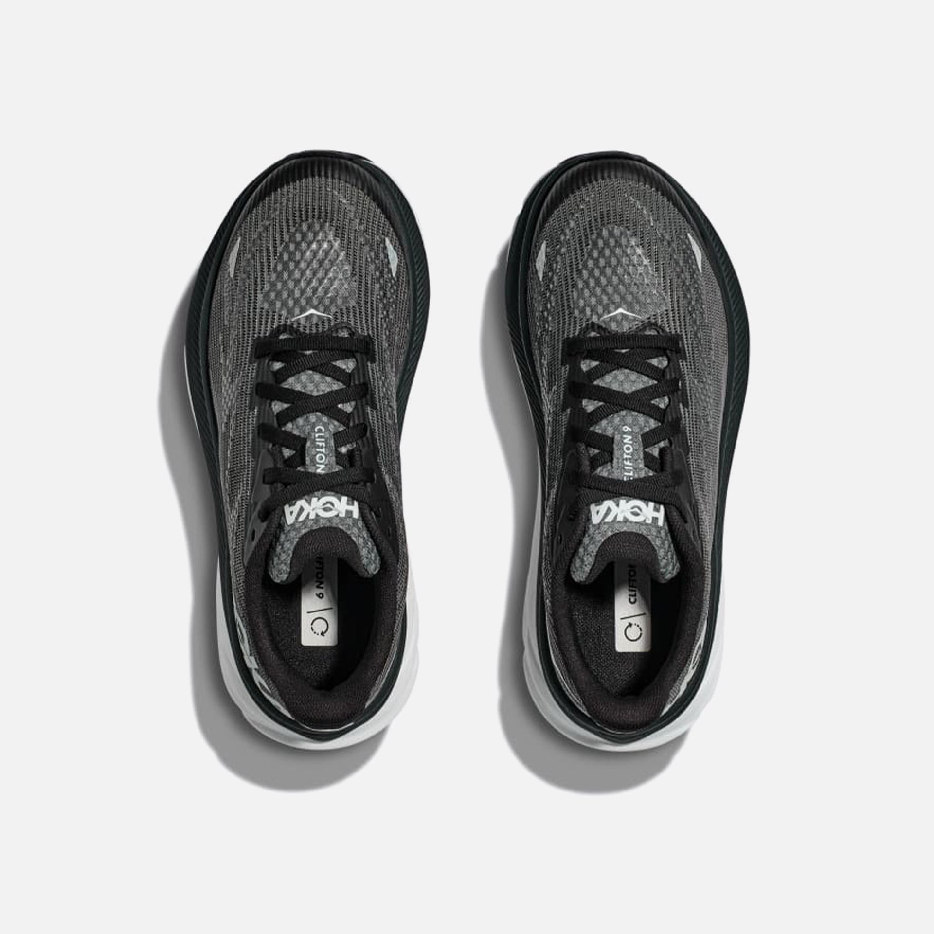 HOKA GS Clifton 9 - Noir / Blanc