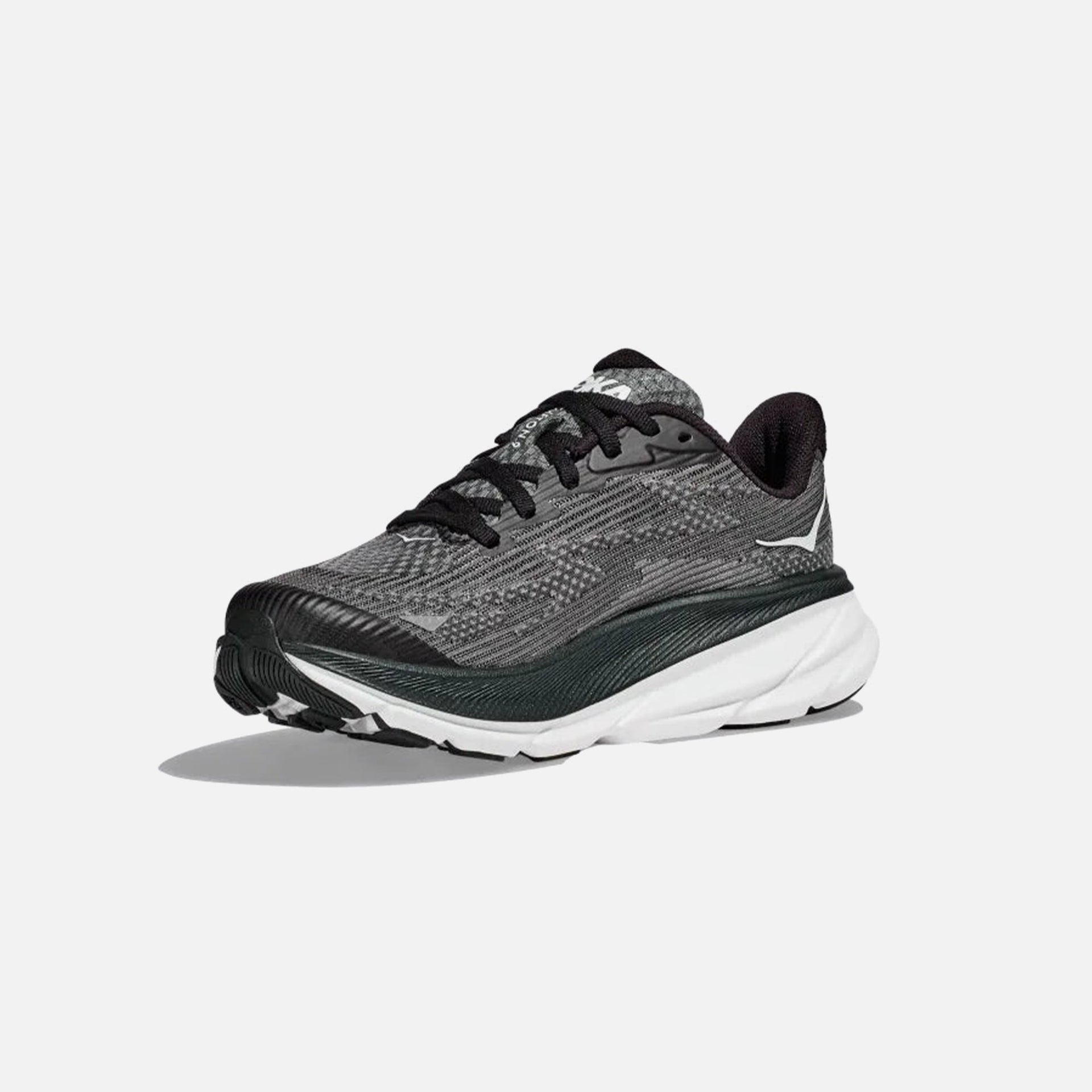 HOKA GS Clifton 9 - Noir / Blanc