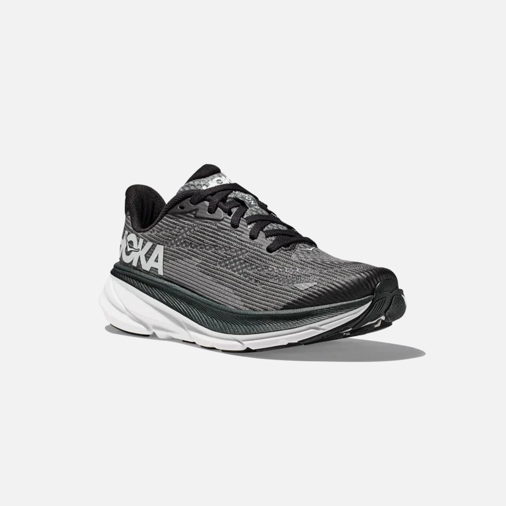 HOKA GS Clifton 9 - Noir / Blanc