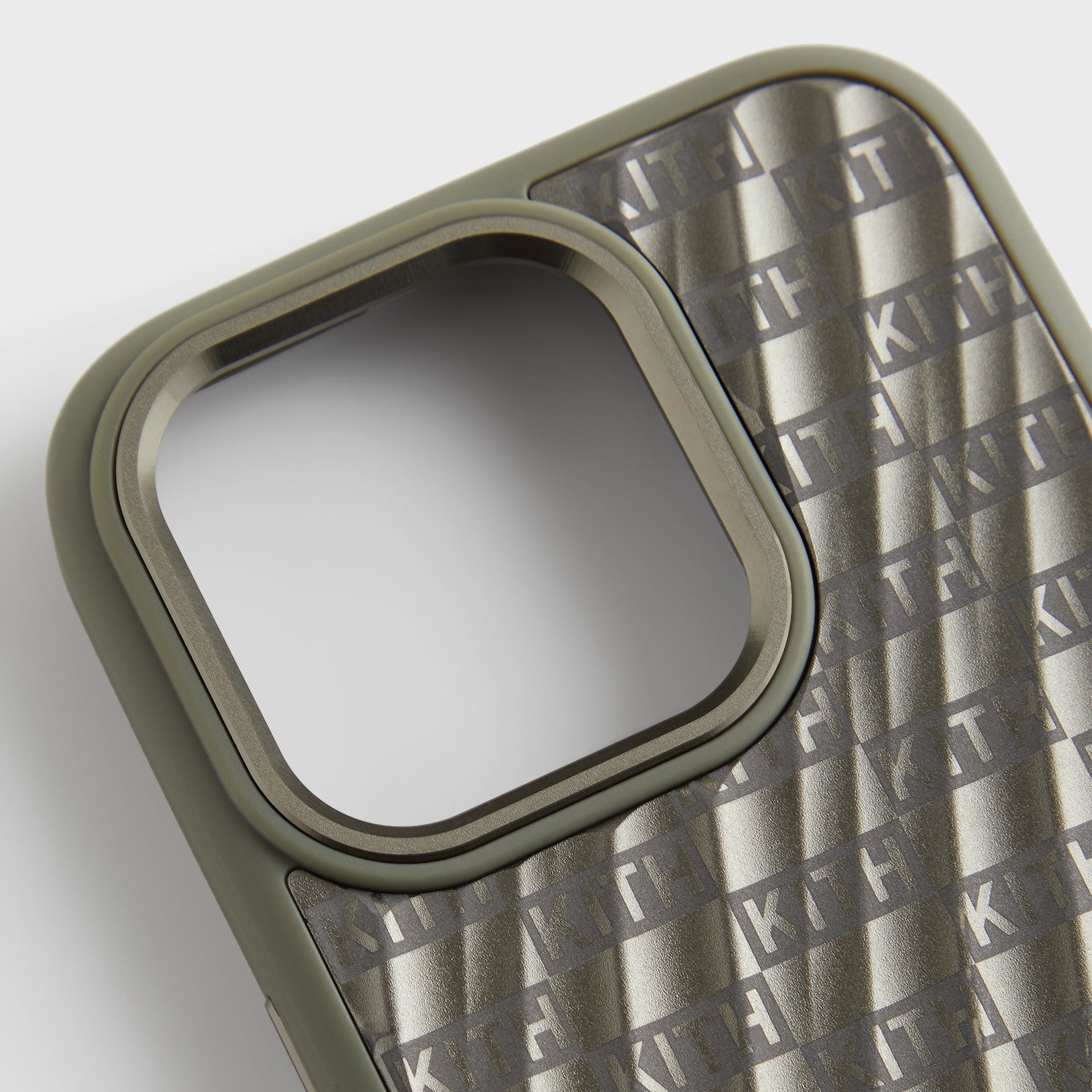 Kith for TUMI Aluminum iPhone 15 Pro Case - Plaster