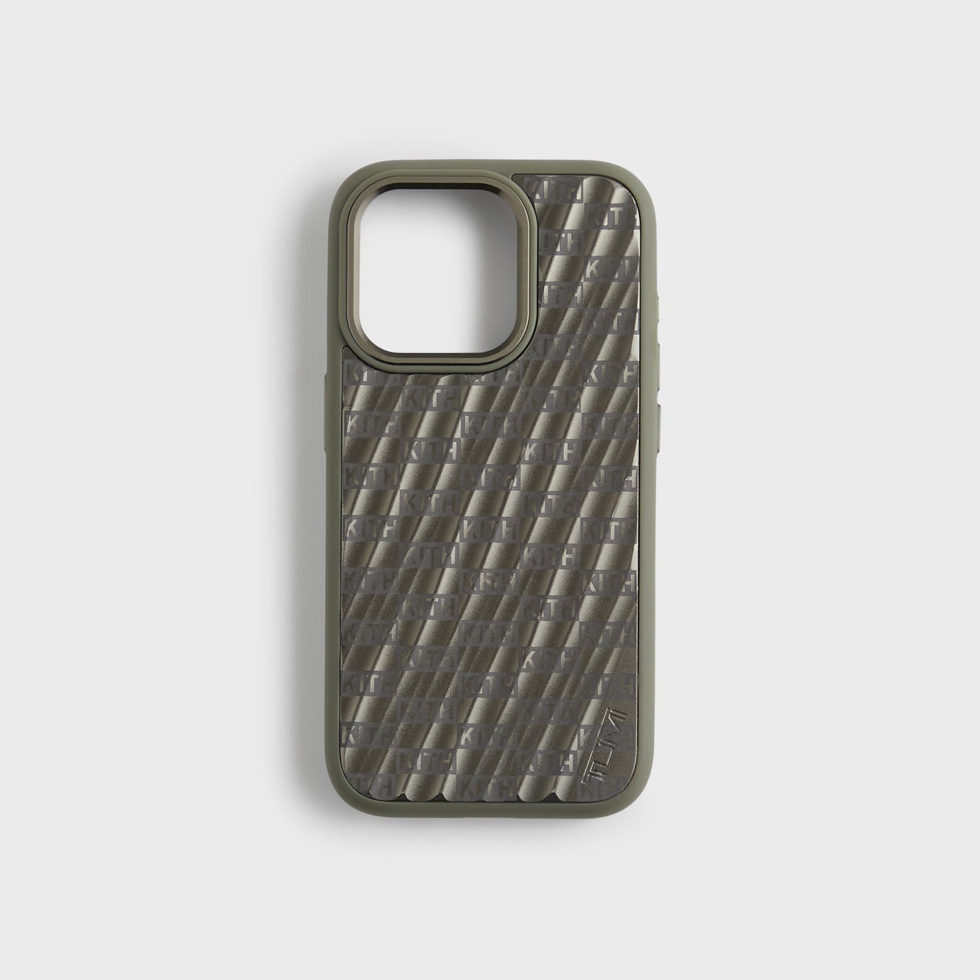 Kith for TUMI Aluminum iPhone 15 Pro Case - Plaster
