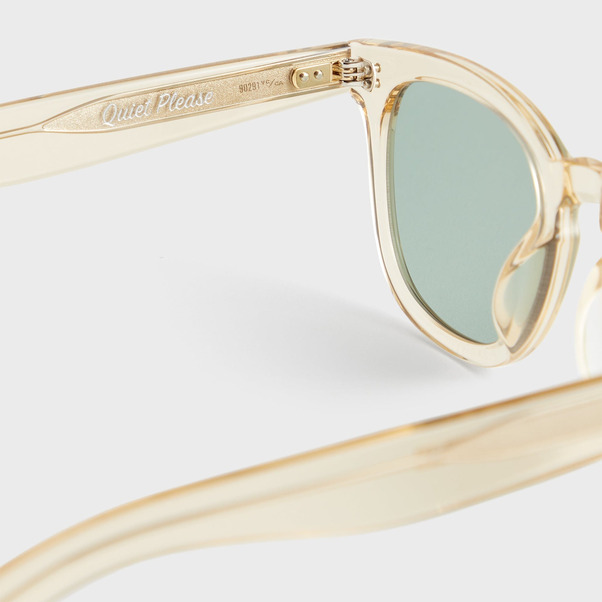 Kith for Garrett Leight Kinney II - Champagne / Aqua