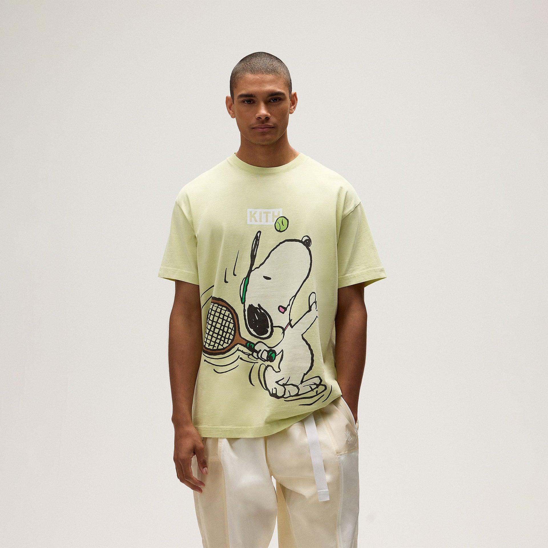 Kith for Peanuts Tennis Vintage Tee - Cucumber