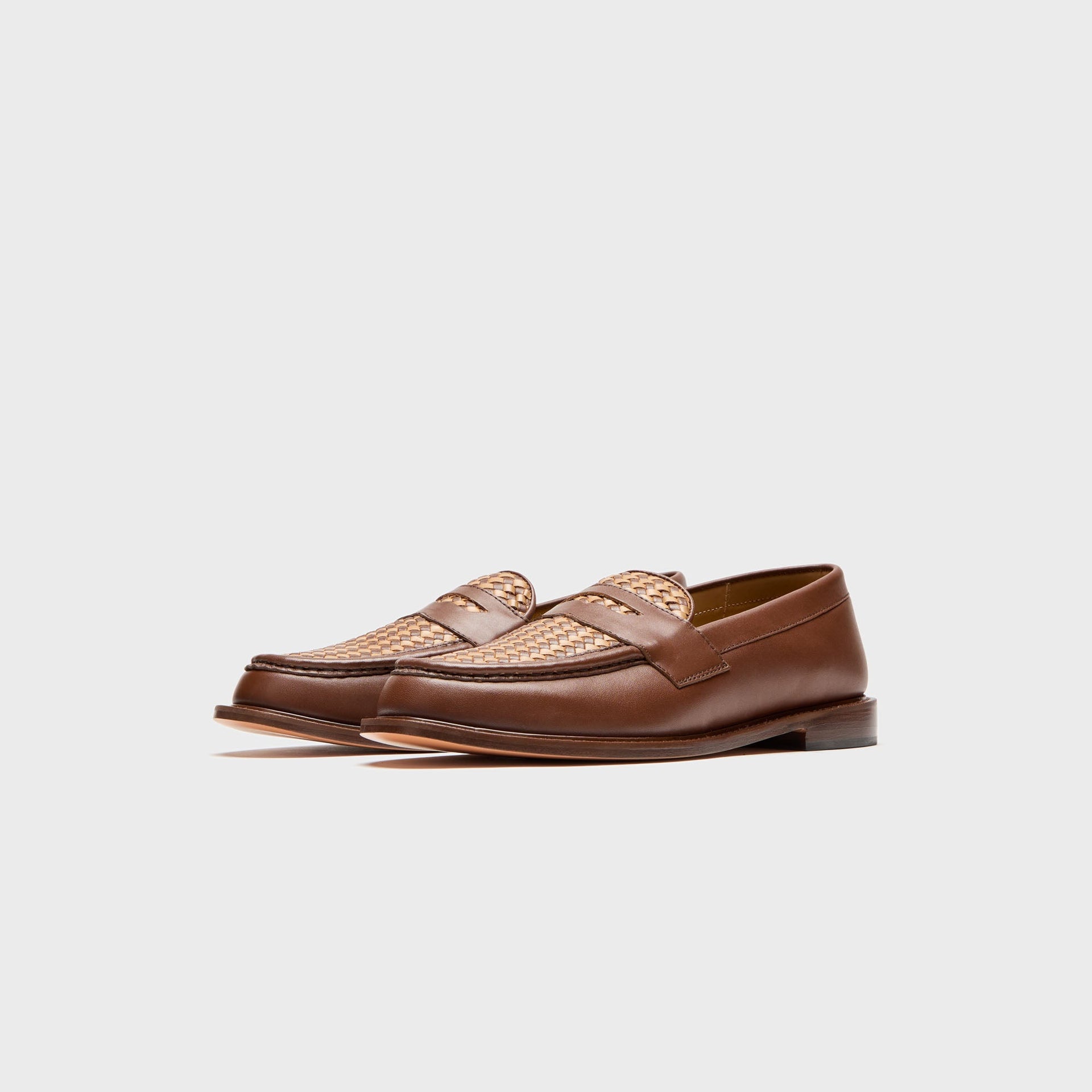 Caminando Crazy Leather Loafer - Brown