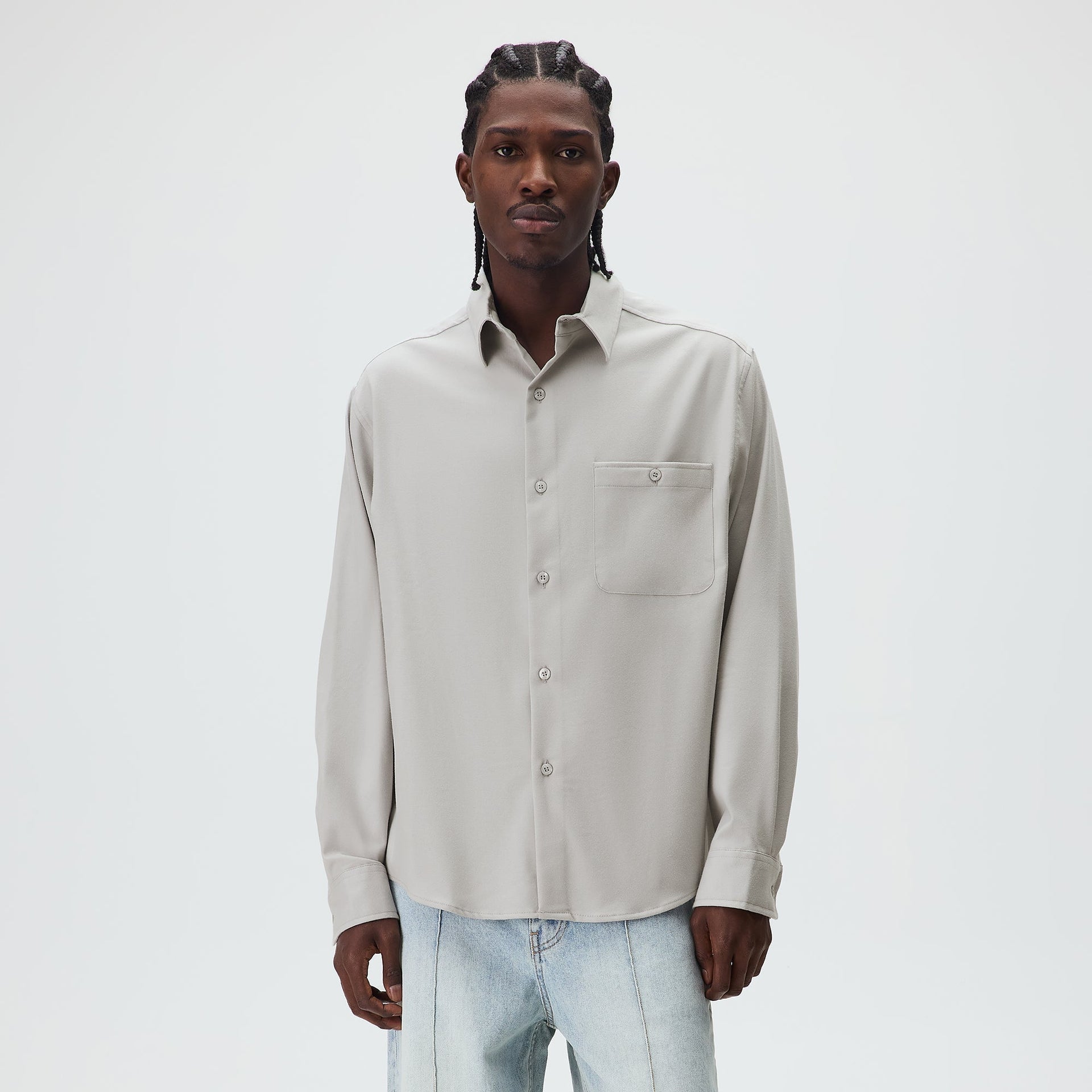 Kith Flannel Tomas Buttondown Shirt - Atom