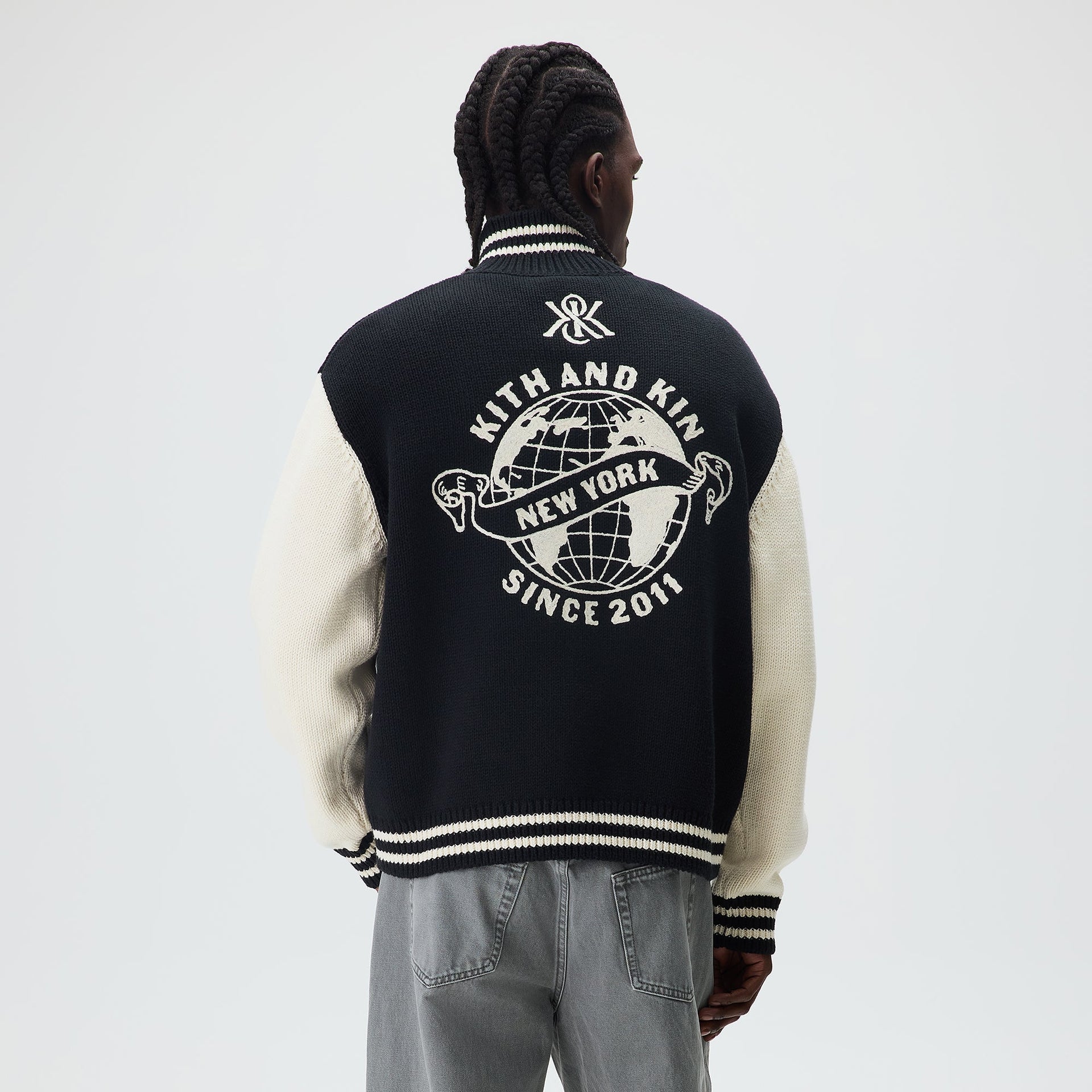 Kith Quarter Zip Wyona Sweater - Ink