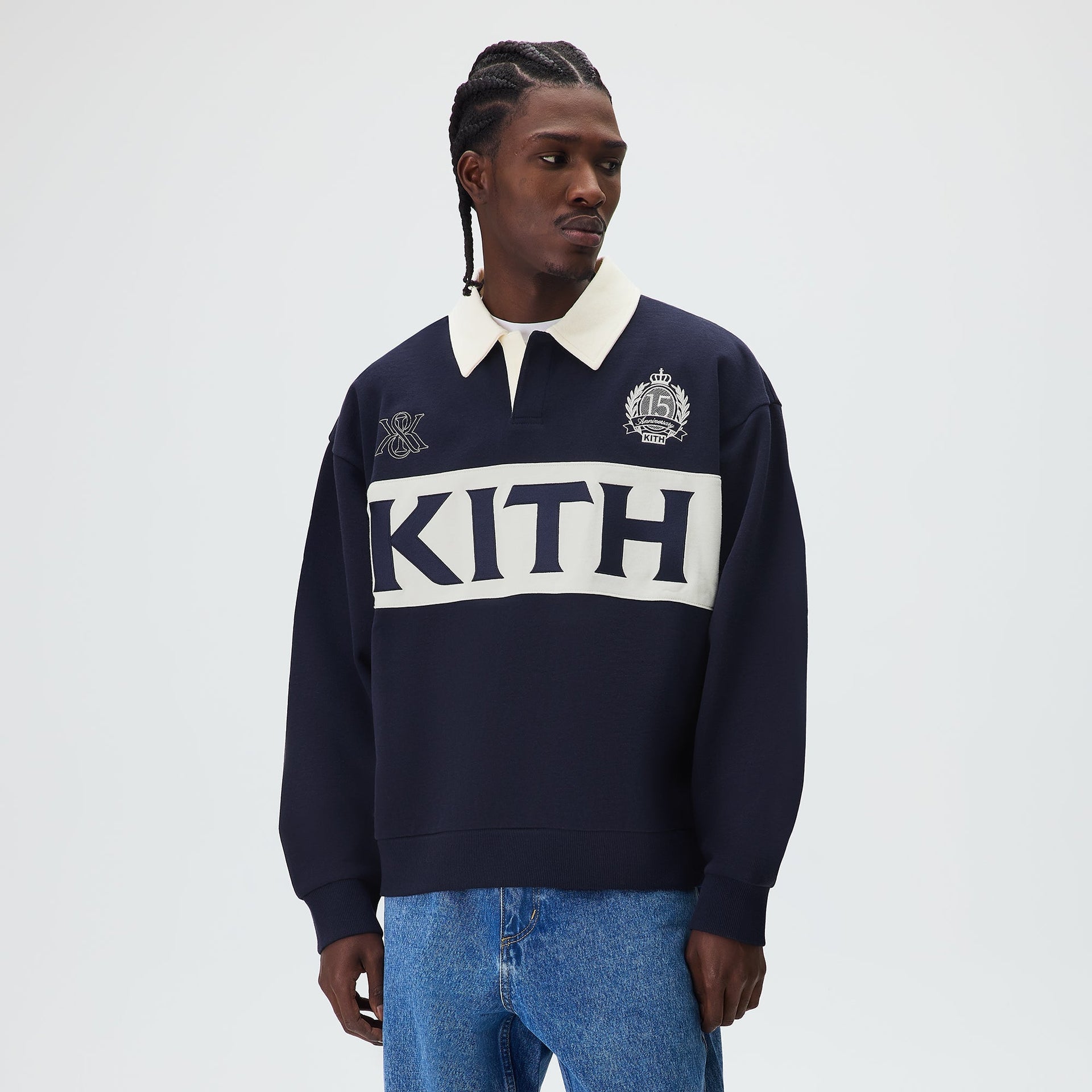 Kith Nelson Rugby Pullover - Nocturnal