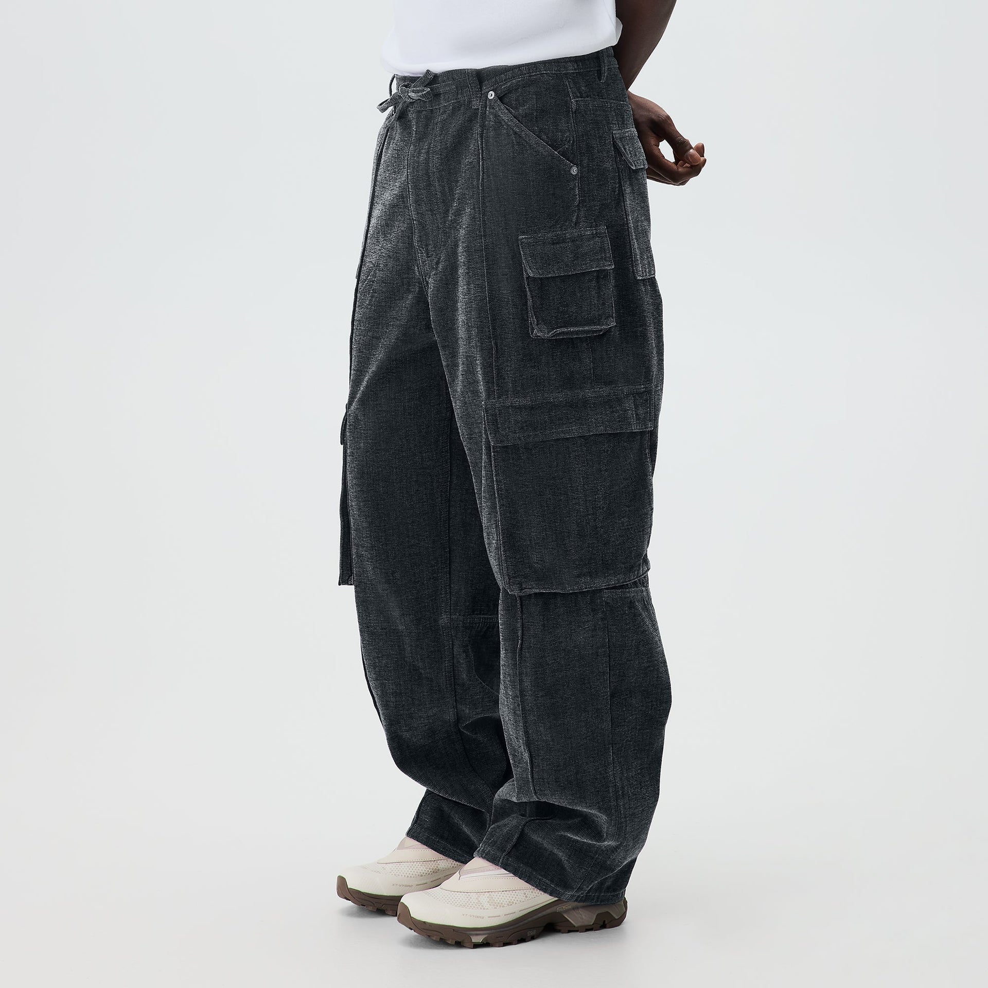 Kith Indigo Velour Zane Cargo Pant - Placid