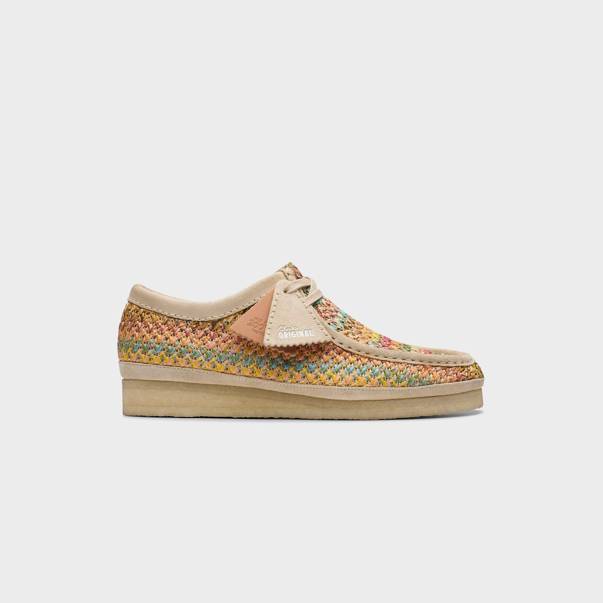 Clarks Wallabee Raffia - Multicolour