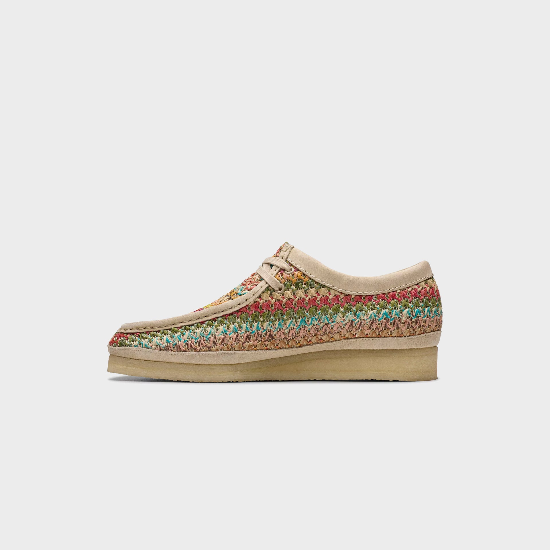 Clarks Wallabee Raffia - Multicolour