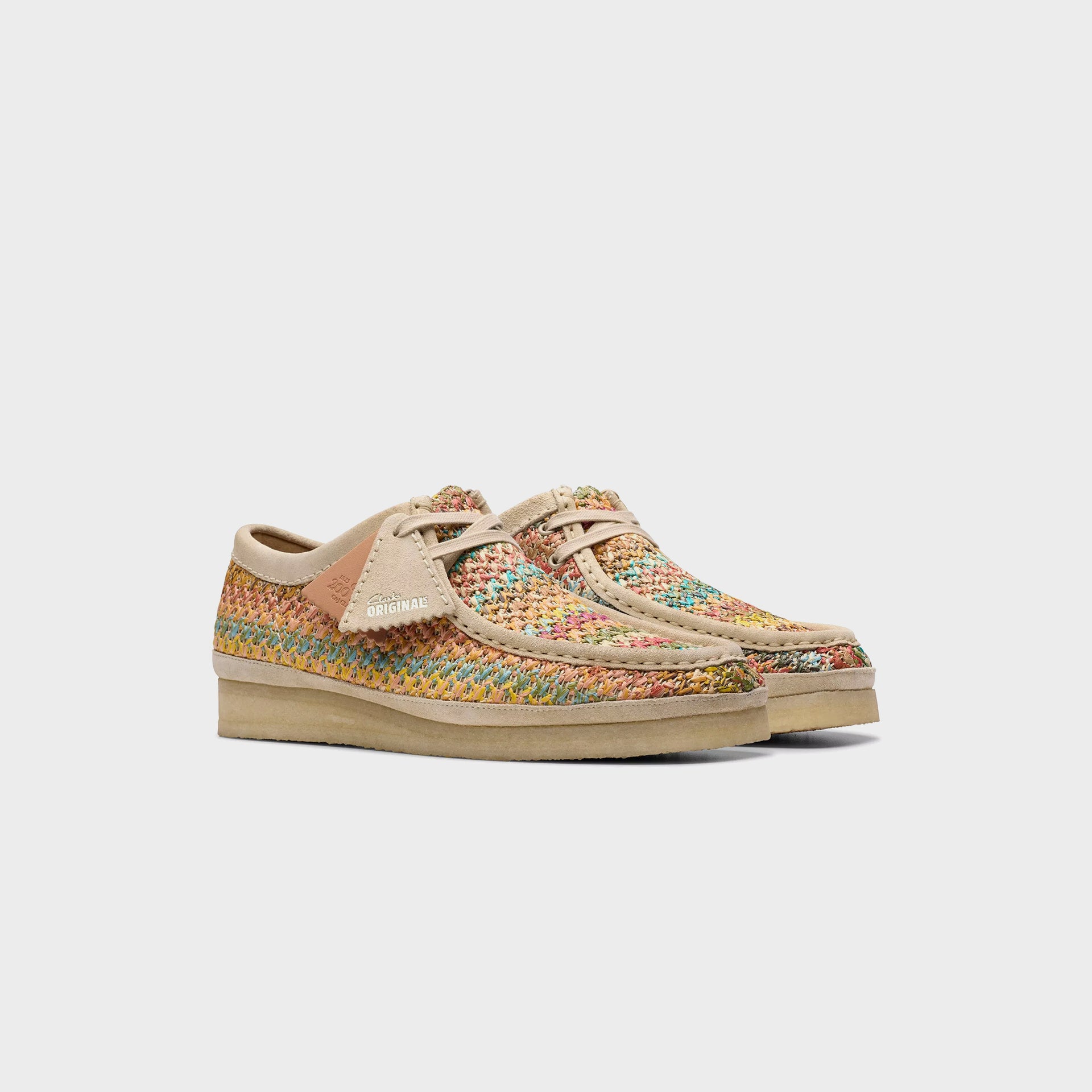 Clarks Wallabee Raffia - Multicolour