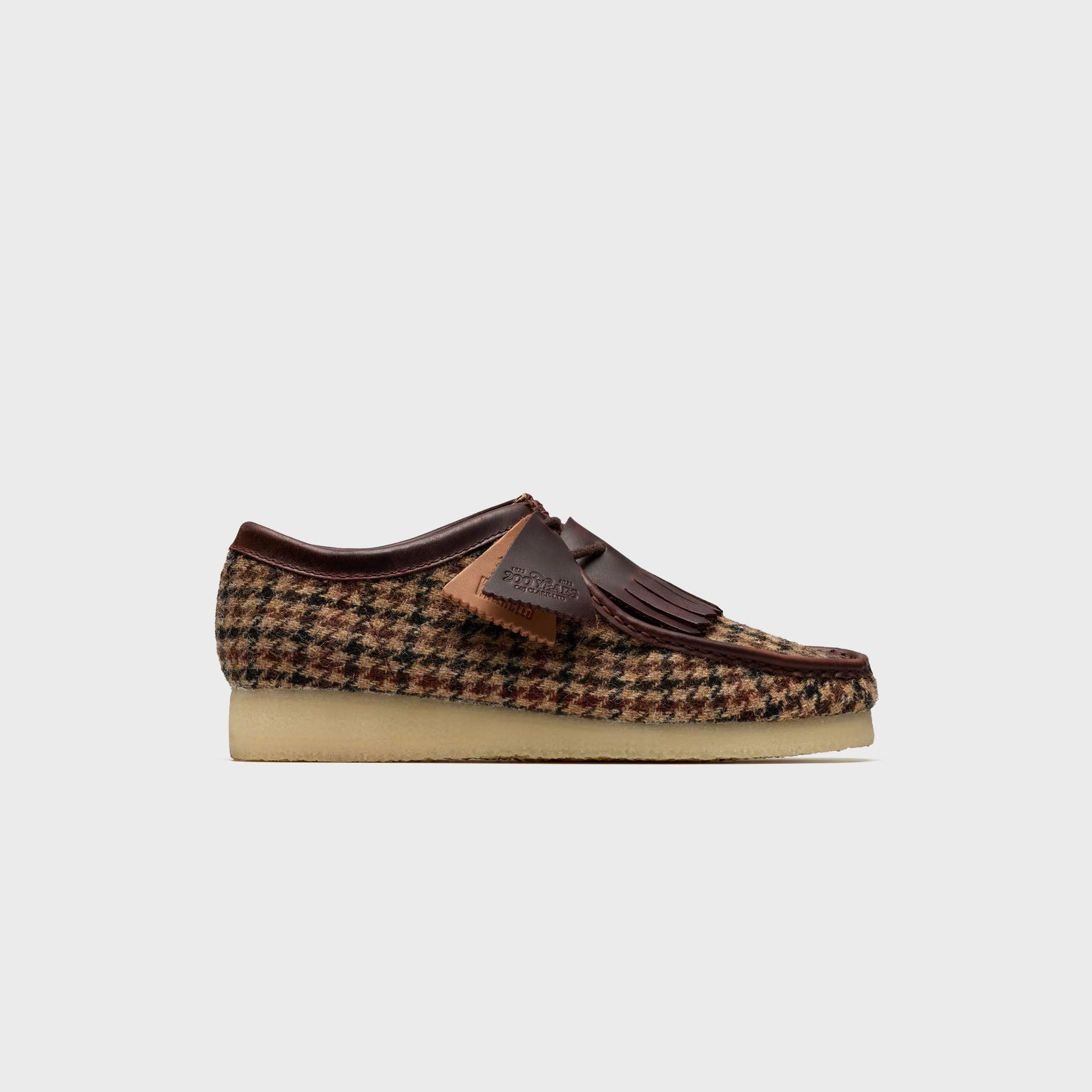 Clarks Wallabee - Brown Tweed Combination