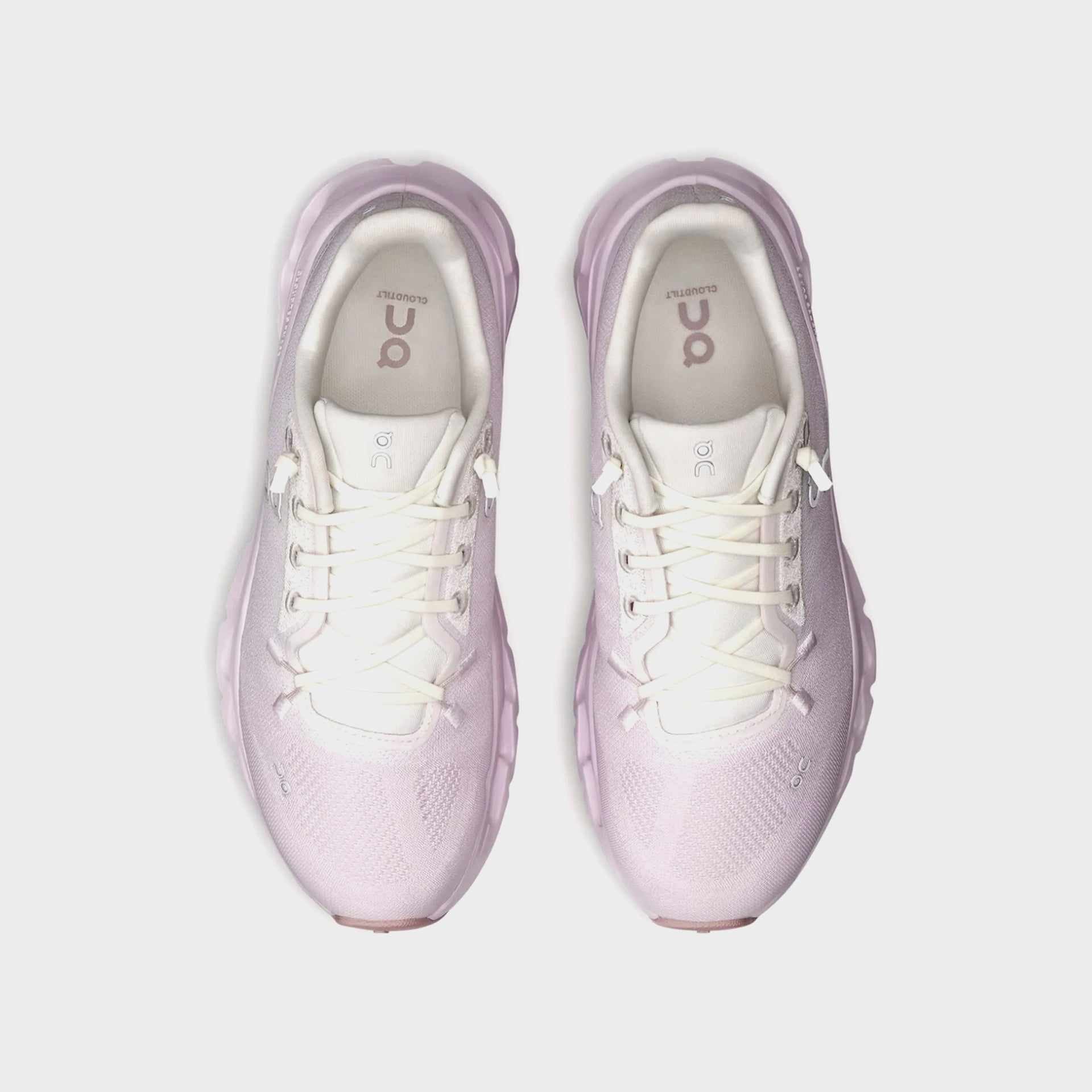 Sur Running Cloudtilt - Ivoire / Orchidée