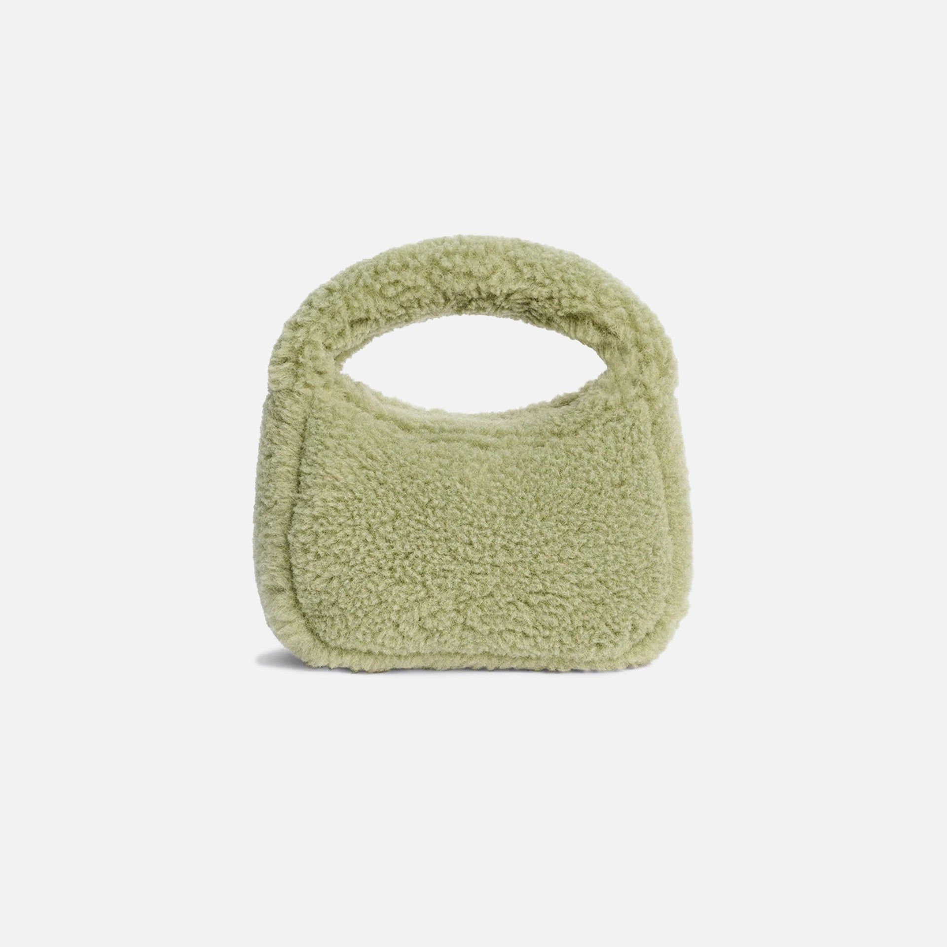 Stand Studio Minnie Fur Bag - Sage Green