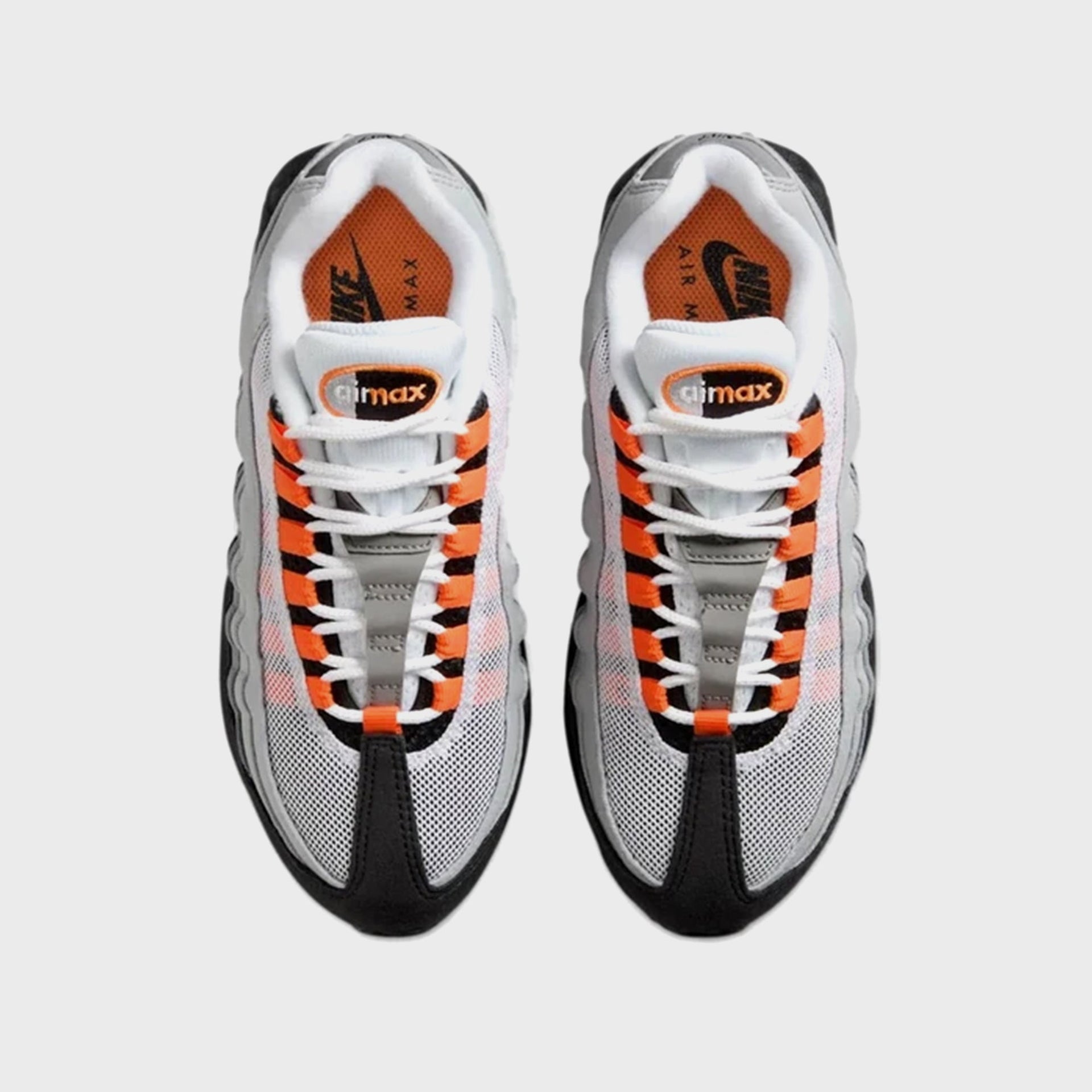 Nike GS Air Max 95 OG - Black / Bright Mandarin
