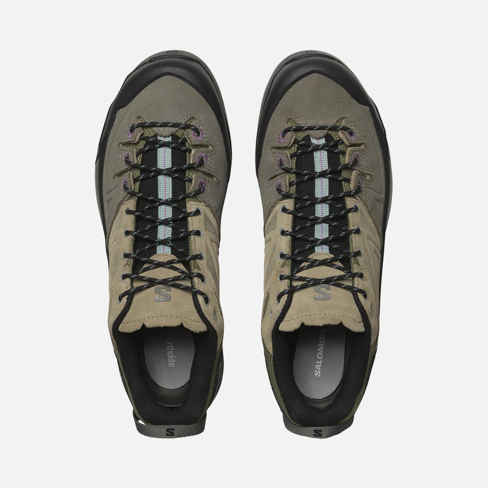 Salomon X-ALP LTR - Gris étain / Kaki vintage / Noir