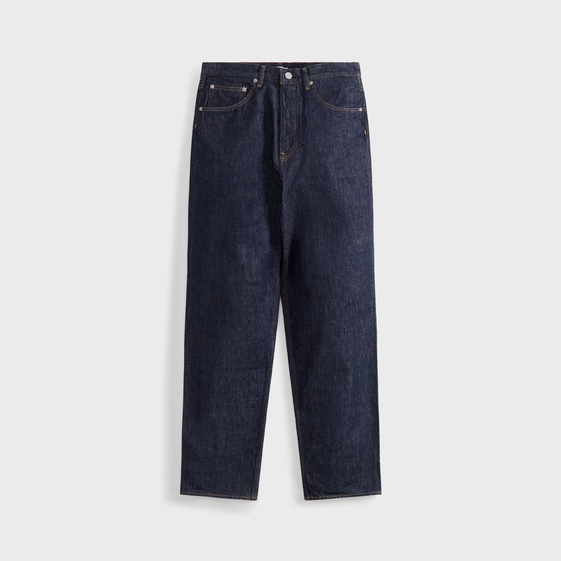 Auralee Hard Twist Denim Wide Pant - Indigo