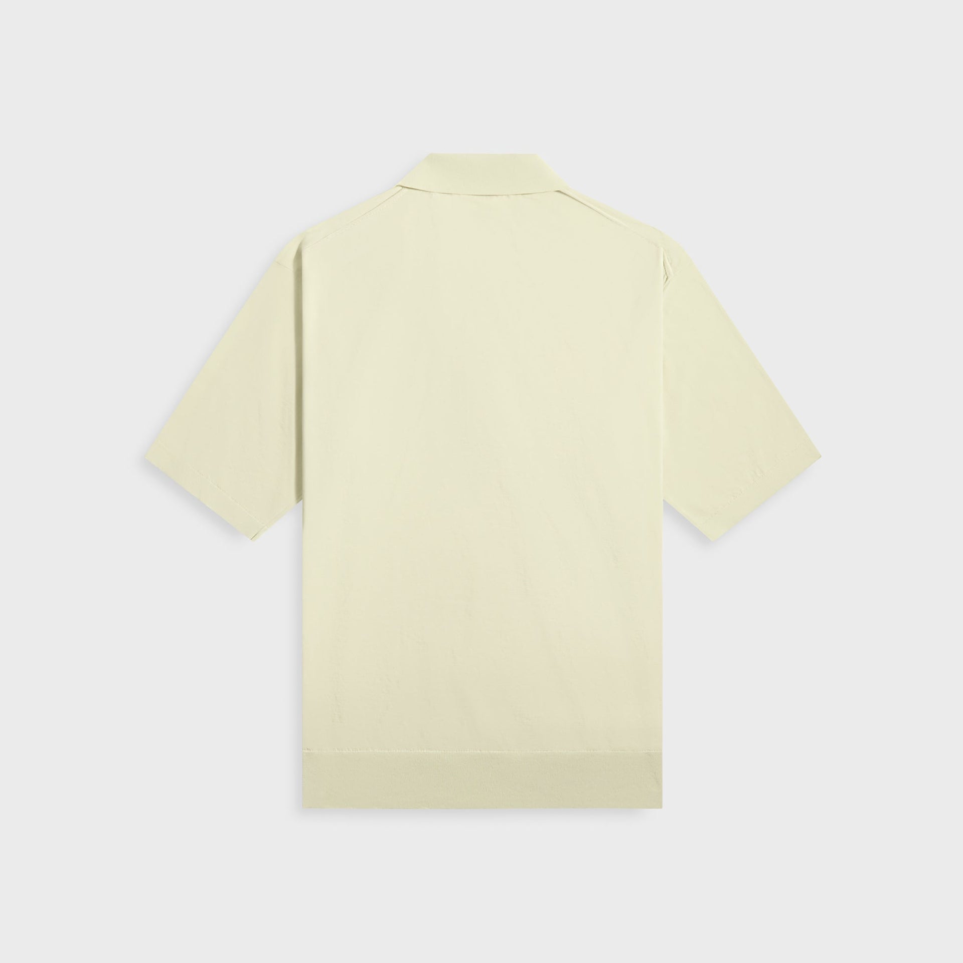 Polo Auralee en maille de coton extra-haute - Pistache clair