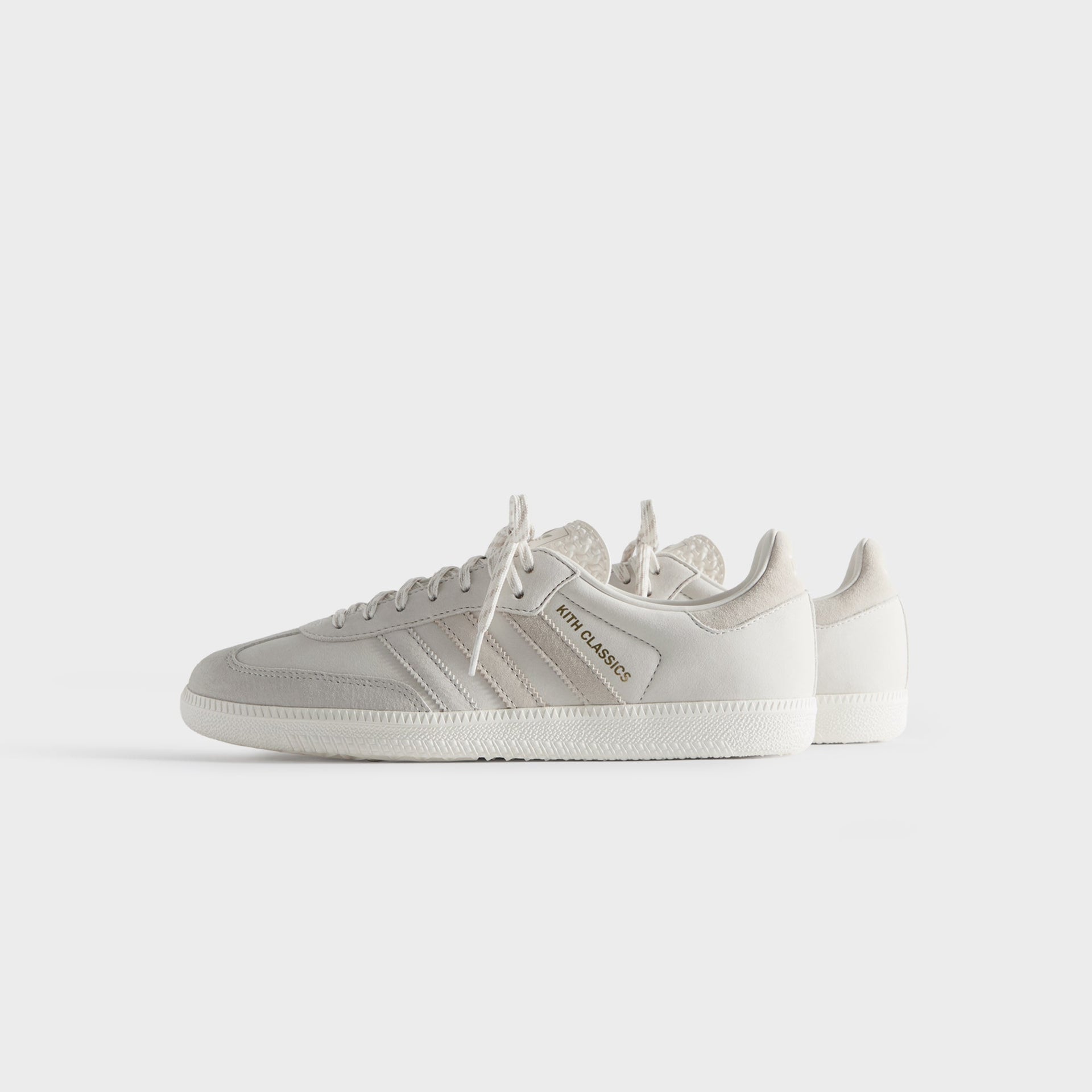 Kith Classics for adidas Originals Samba - Cloud White / Off White / Orbit Grey
