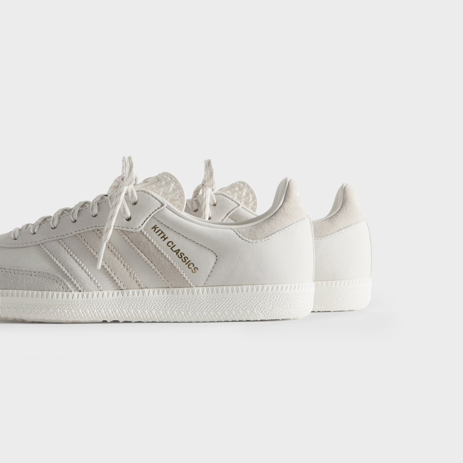 Kith Classics for adidas Originals Samba - Cloud White / Off White / Orbit Grey