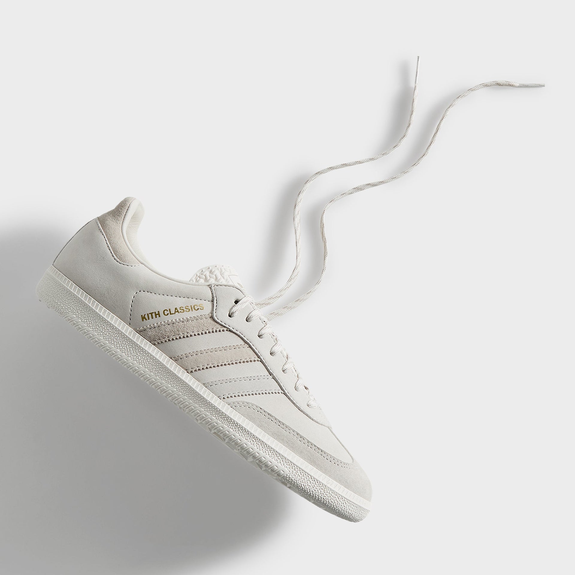 Kith Classics for adidas Originals Samba - Cloud White / Off White / Orbit Grey