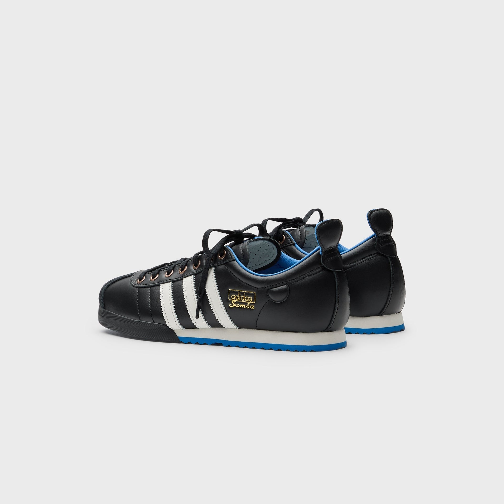 adidas Samba 62 - Core Black / Cloud White / Blue Bird