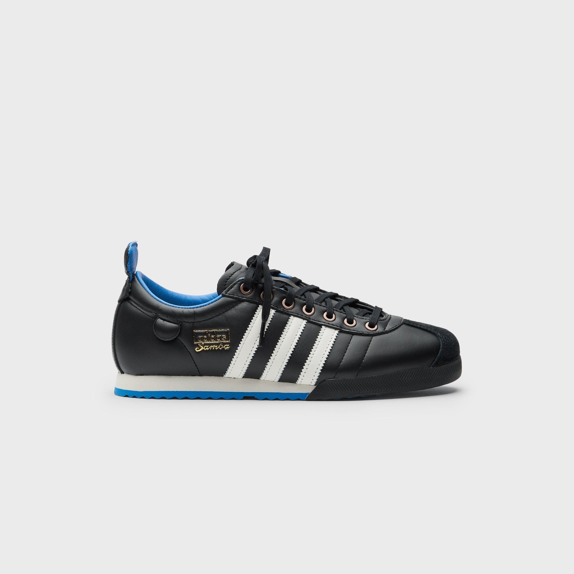 adidas Samba 62 - Core Black / Cloud White / Blue Bird