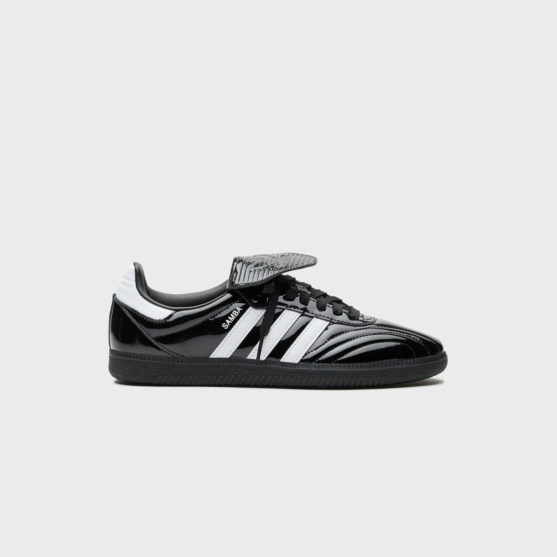 adidas Samba Long Tongue  - Core Black / Cloud White / Core Black