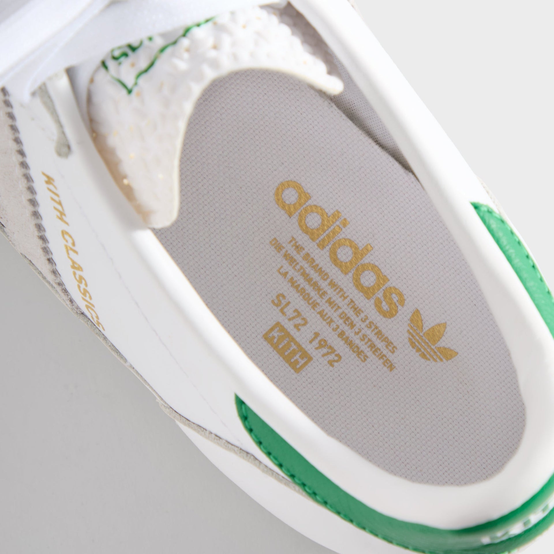 Kith Classics for adidas Originals SL 72 - White / Green