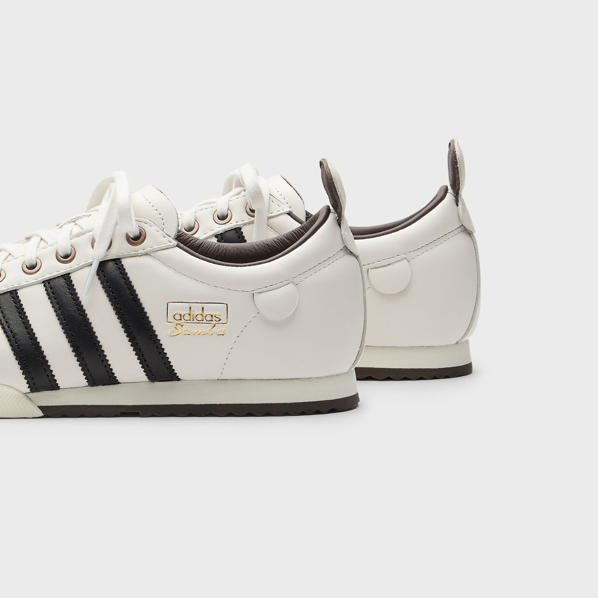 adidas Samba 62 - Cloud White / Core Black / Brown