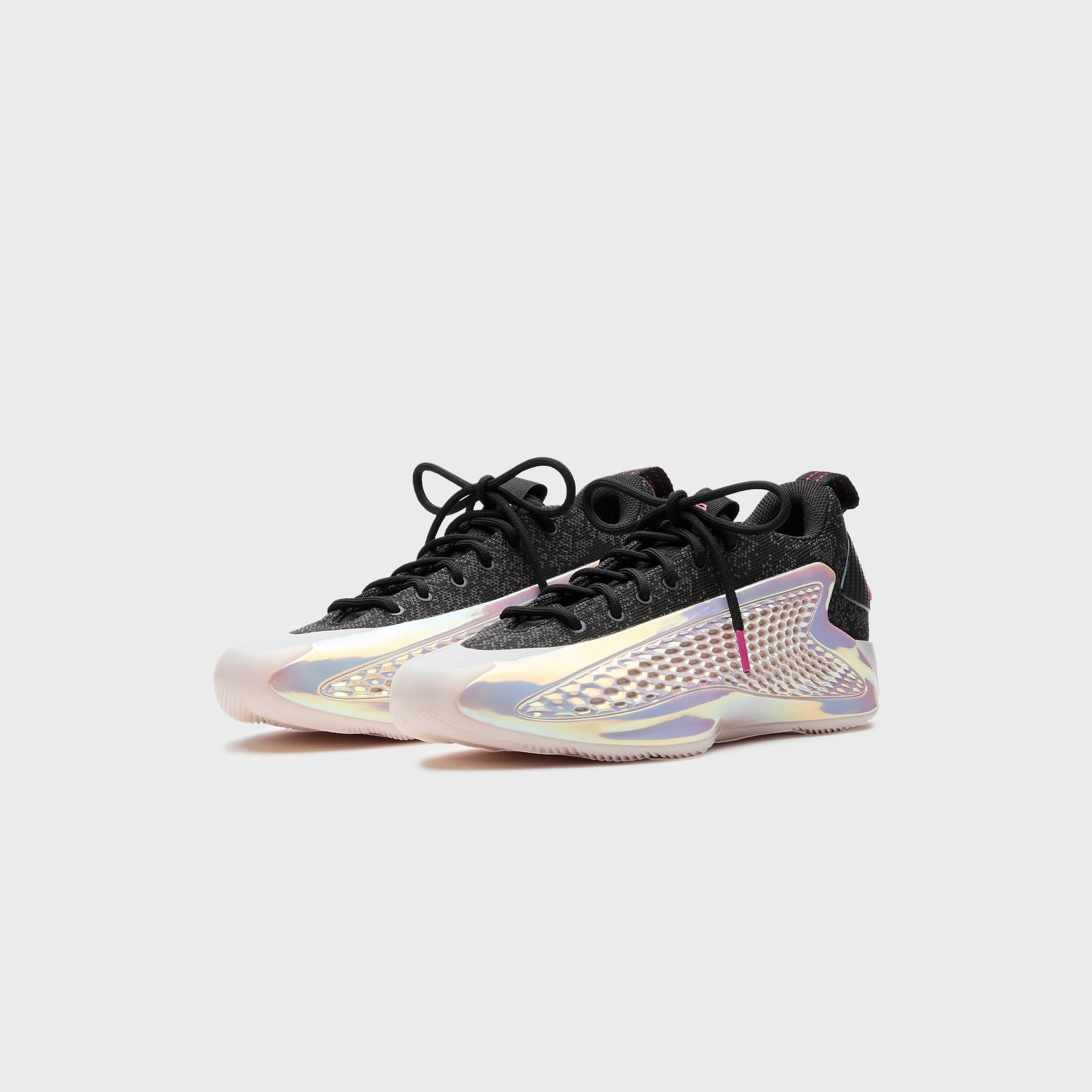 adidas Anthony Edwards 1 Low - Black / Almost Pink / Lucid Fuchsia