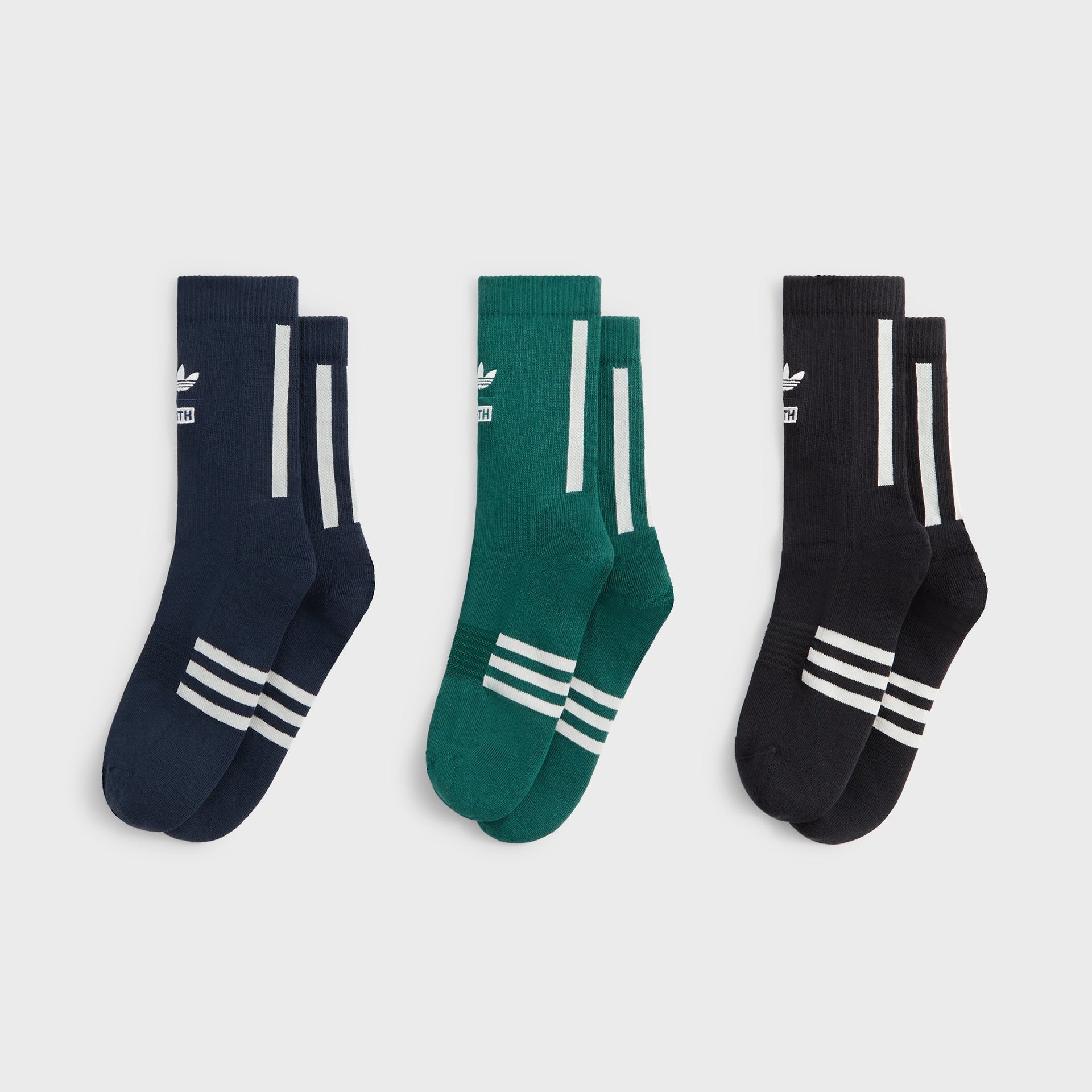Kith for adidas Football 3-Pack Crew Socks - Multi