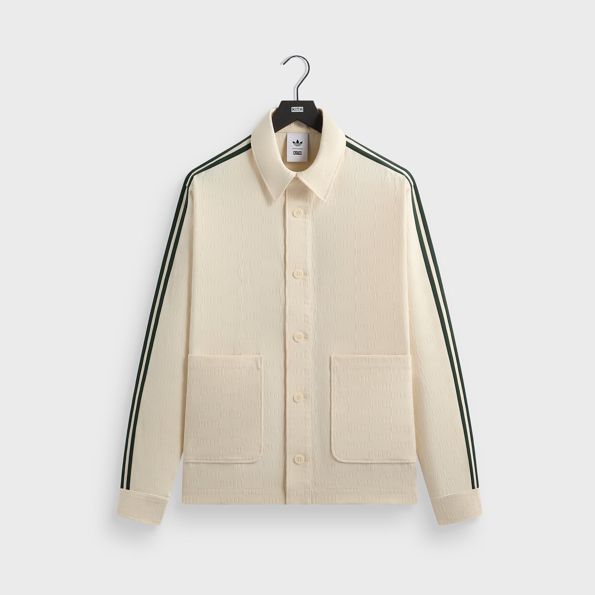 Kith for adidas Football Monogram Jacket - Sandrift