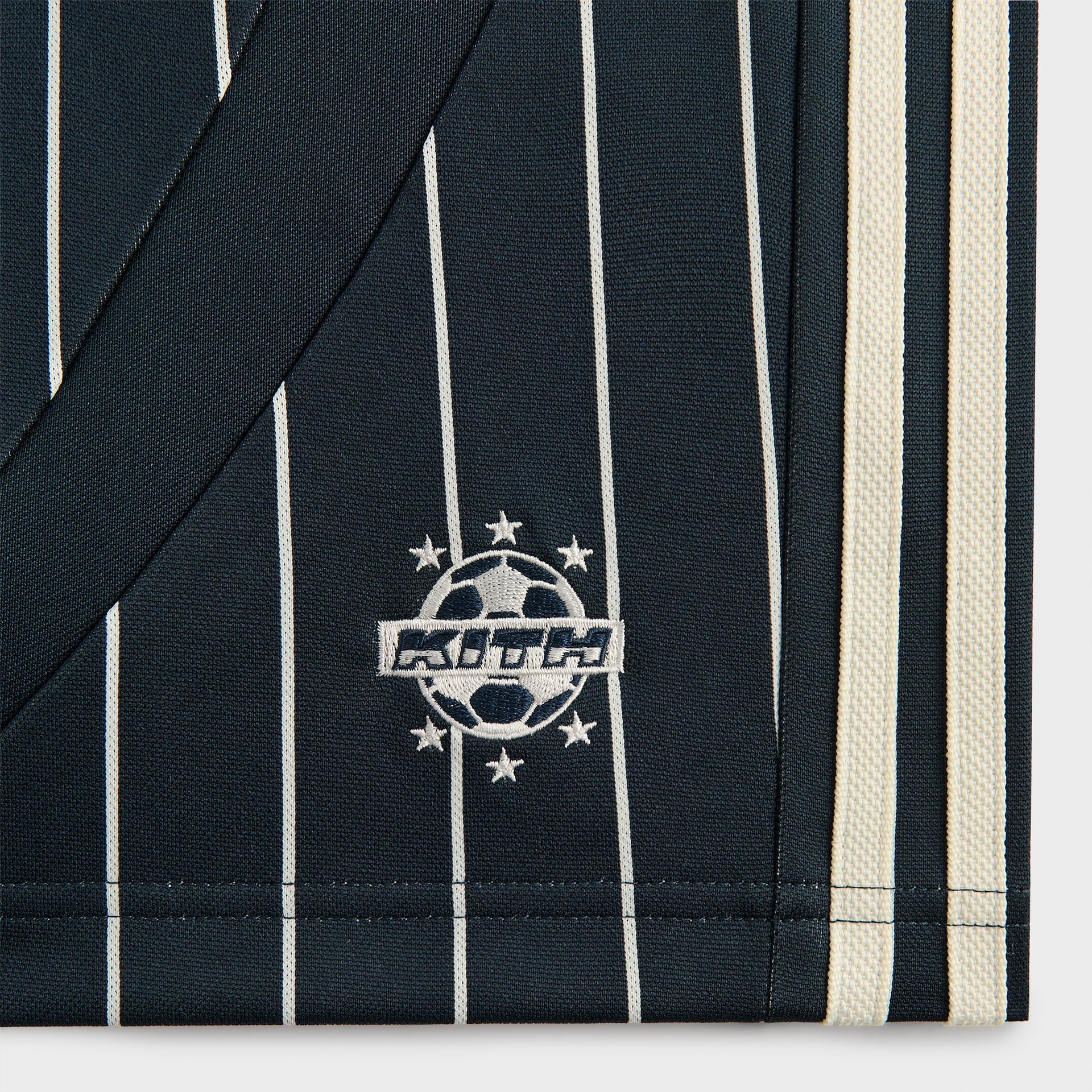 Kith for adidas Football Pinstripe Short - Nocturnal